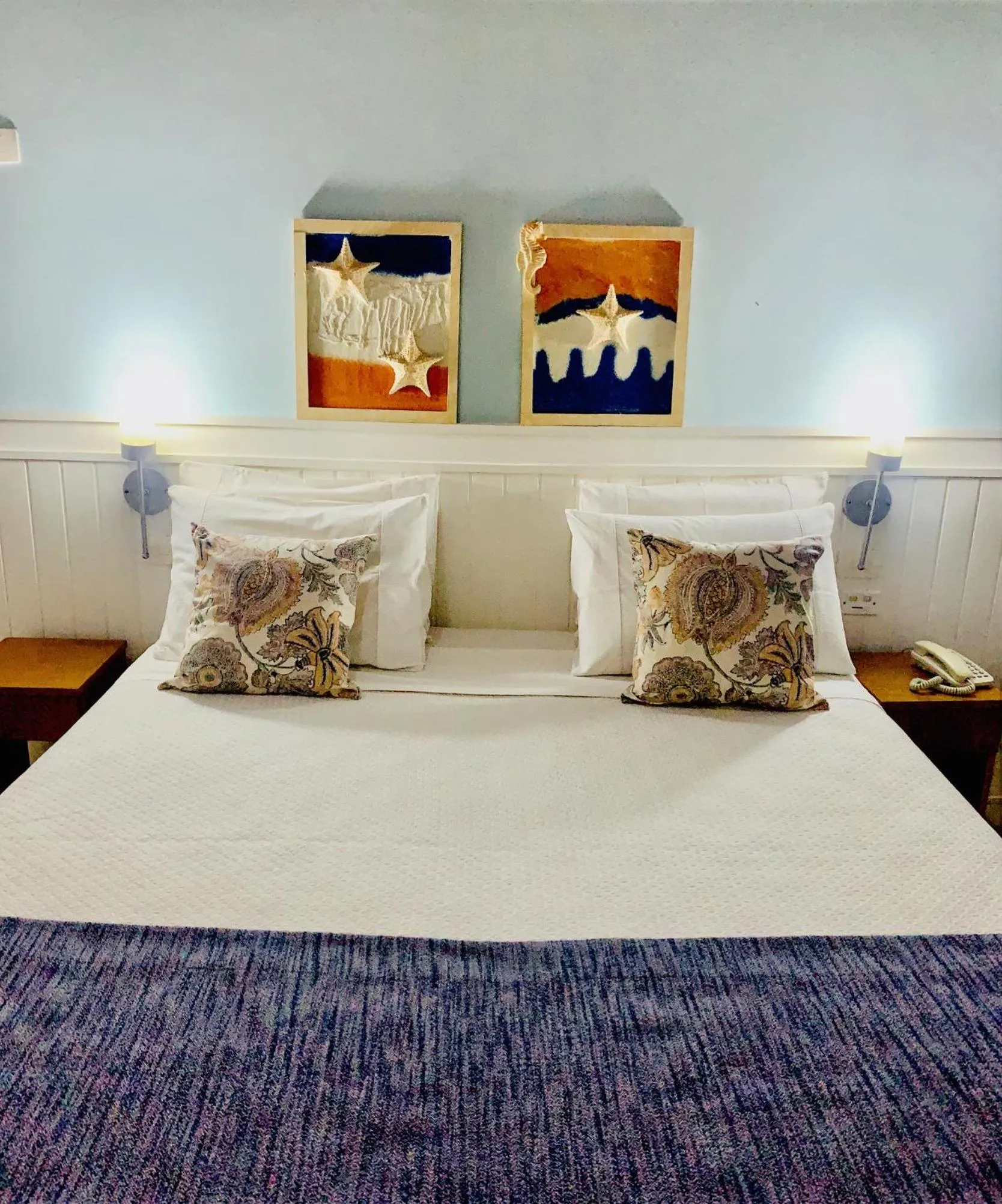 Bed in Pousada Brigitte