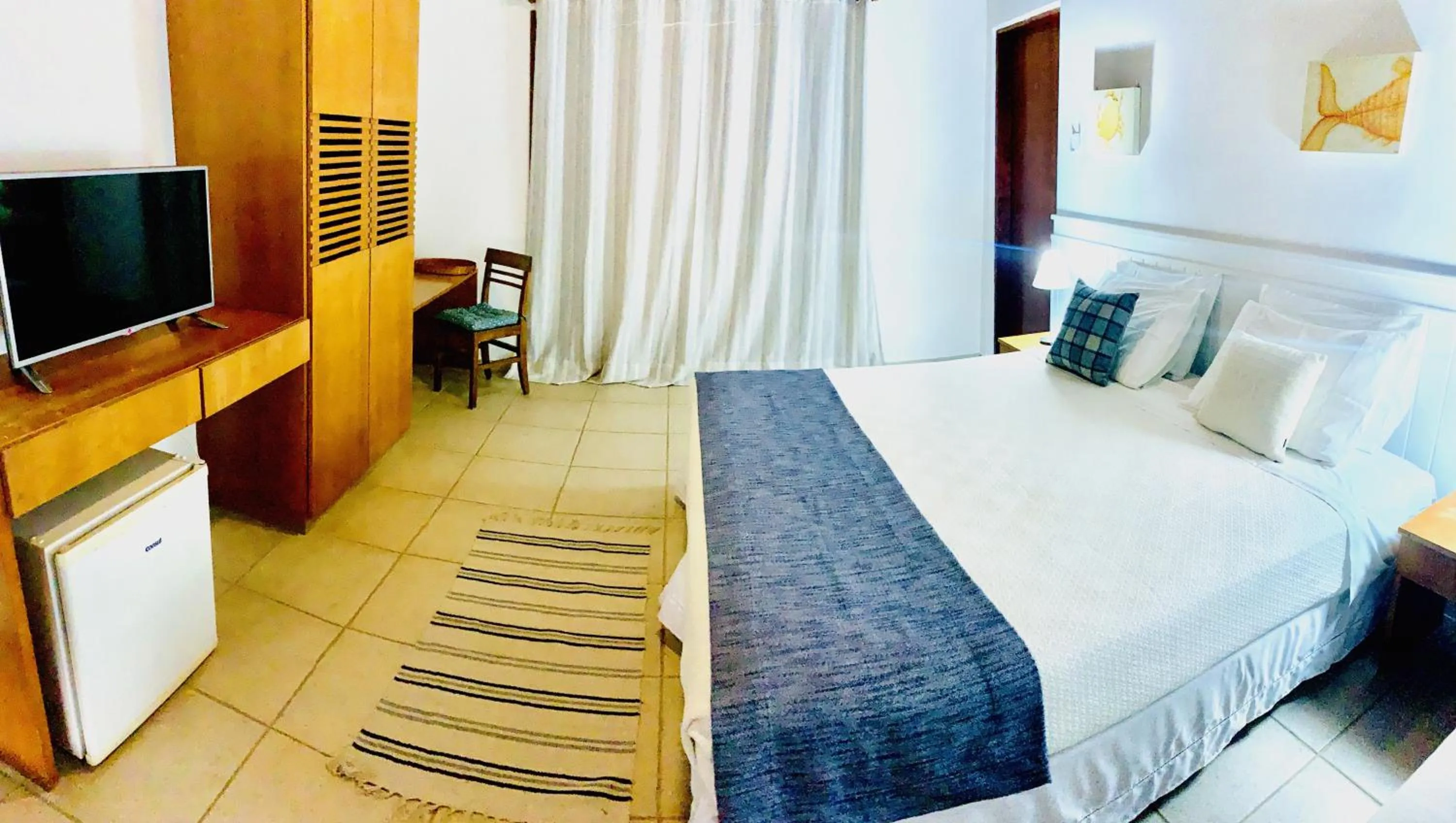 Bed in Pousada Brigitte