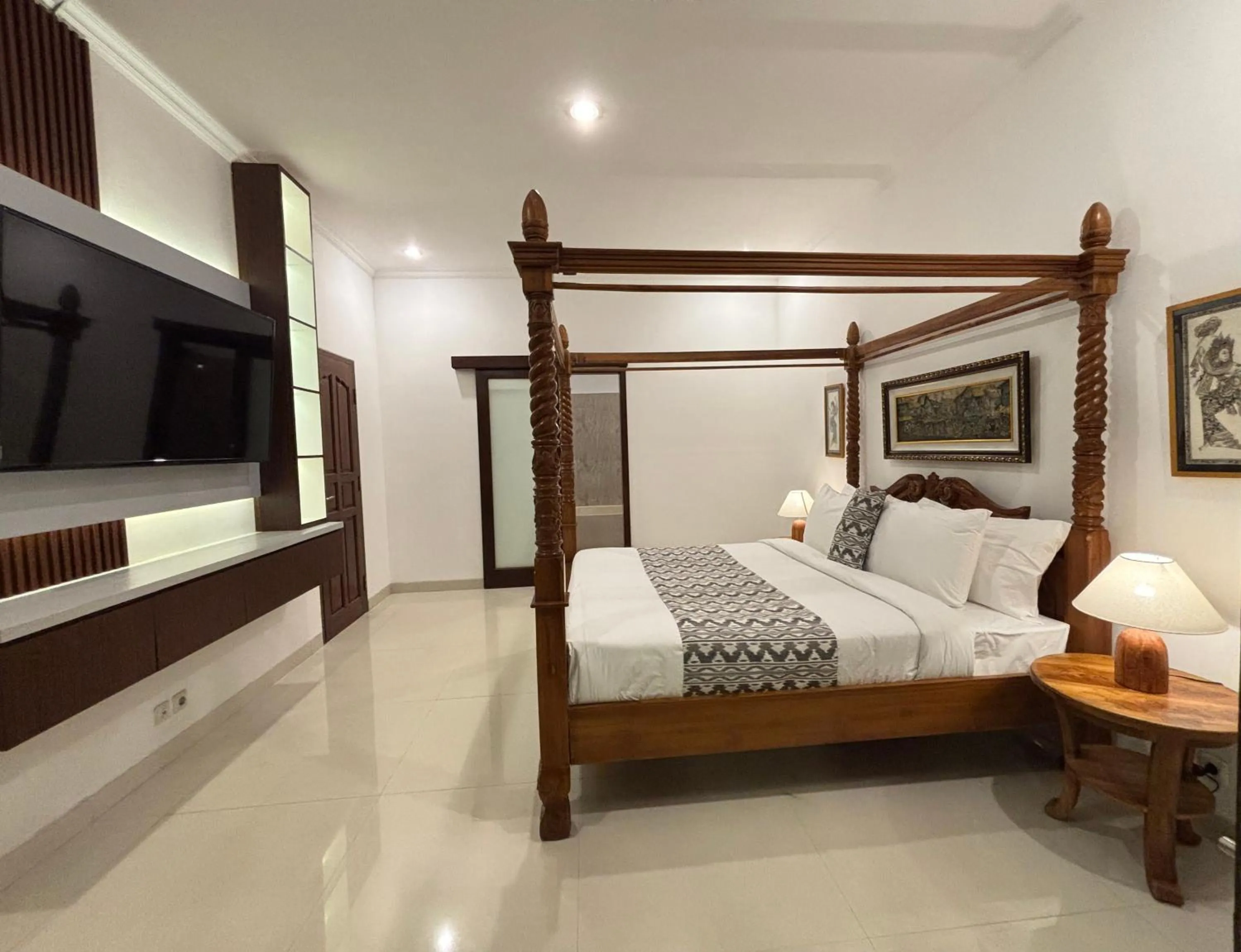 Bedroom, Bed in Arvanya Villa Ubud