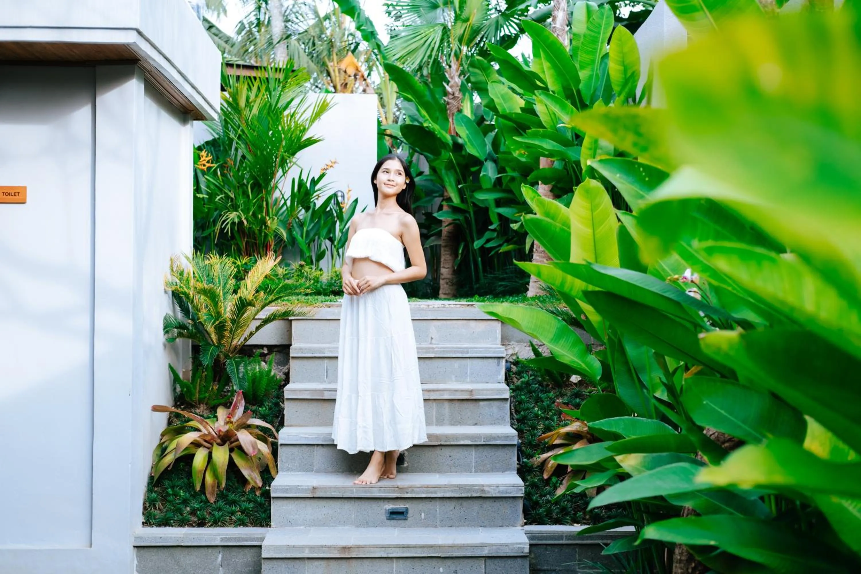 Garden in Arvanya Villa Ubud