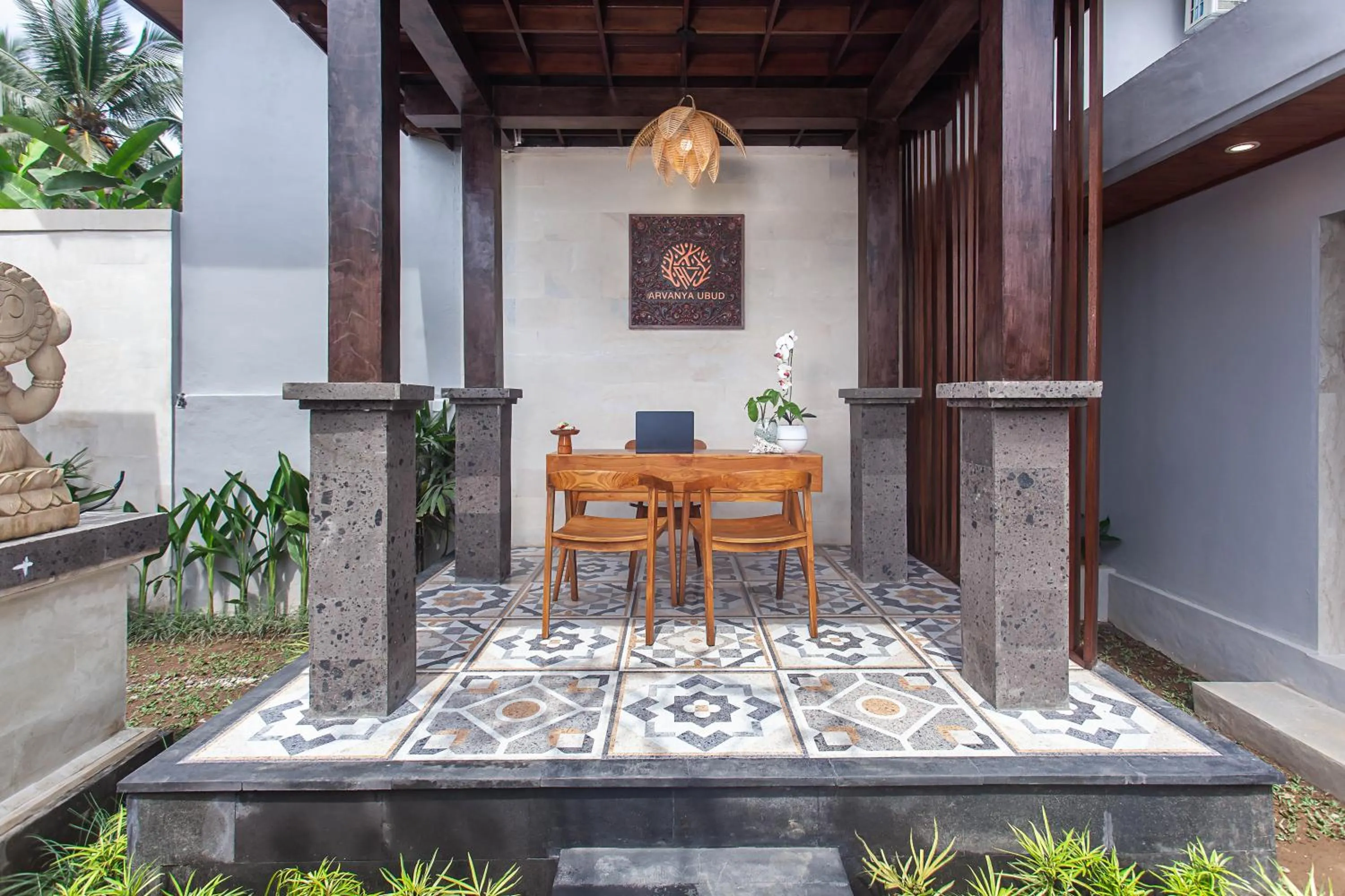Lobby or reception in Arvanya Villa Ubud