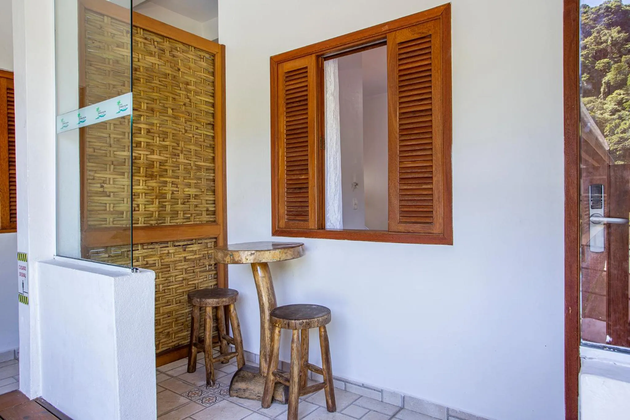 Balcony/Terrace in Pousada Vila Barequeçaba