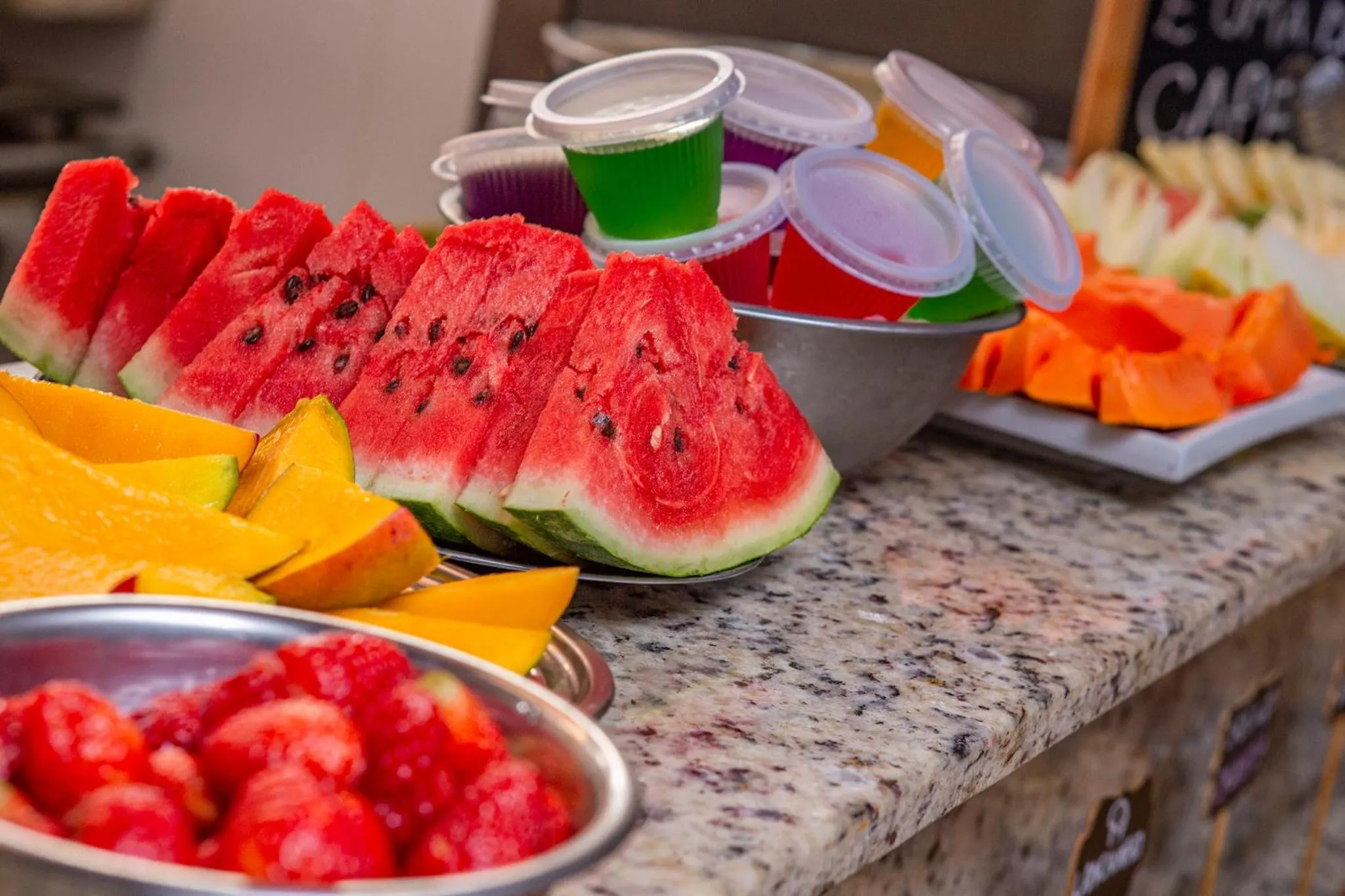 Breakfast in Pousada Vila Barequeçaba