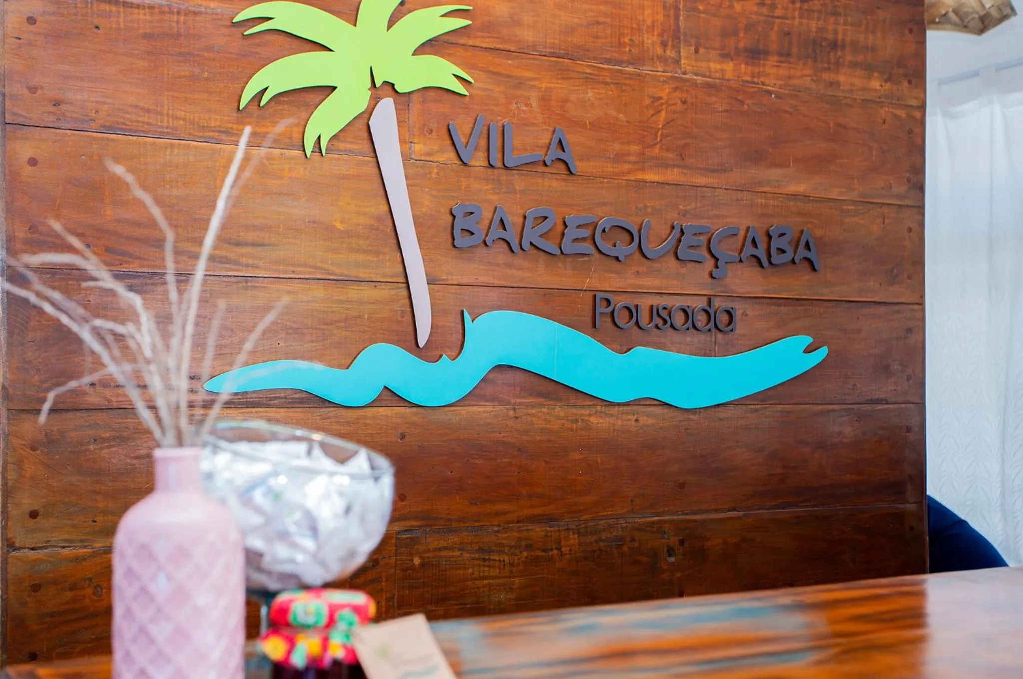 Lobby or reception in Pousada Vila Barequeçaba