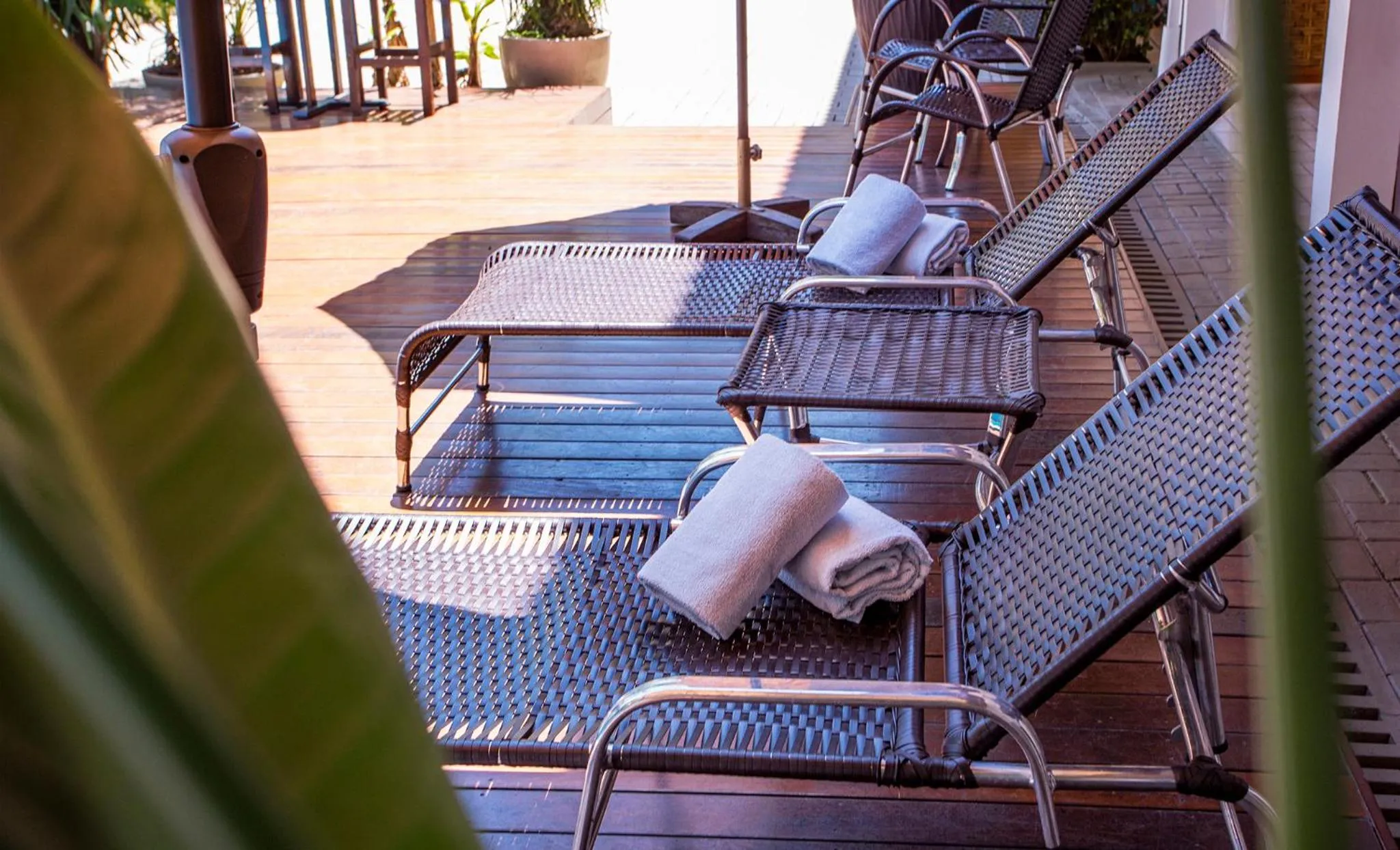 Swimming pool in Pousada Vila Barequeçaba