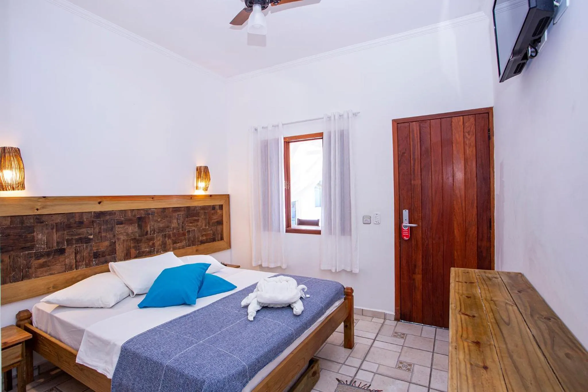 Bedroom, Bed in Pousada Vila Barequeçaba