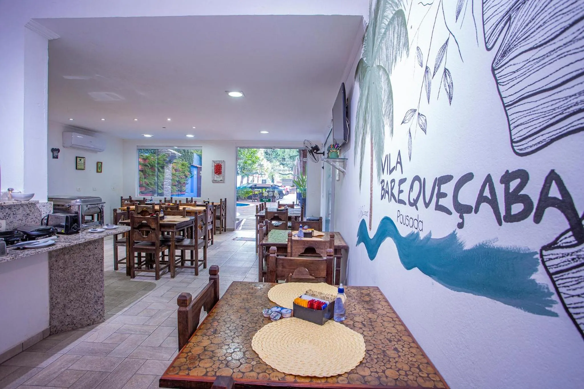 Breakfast in Pousada Vila Barequeçaba