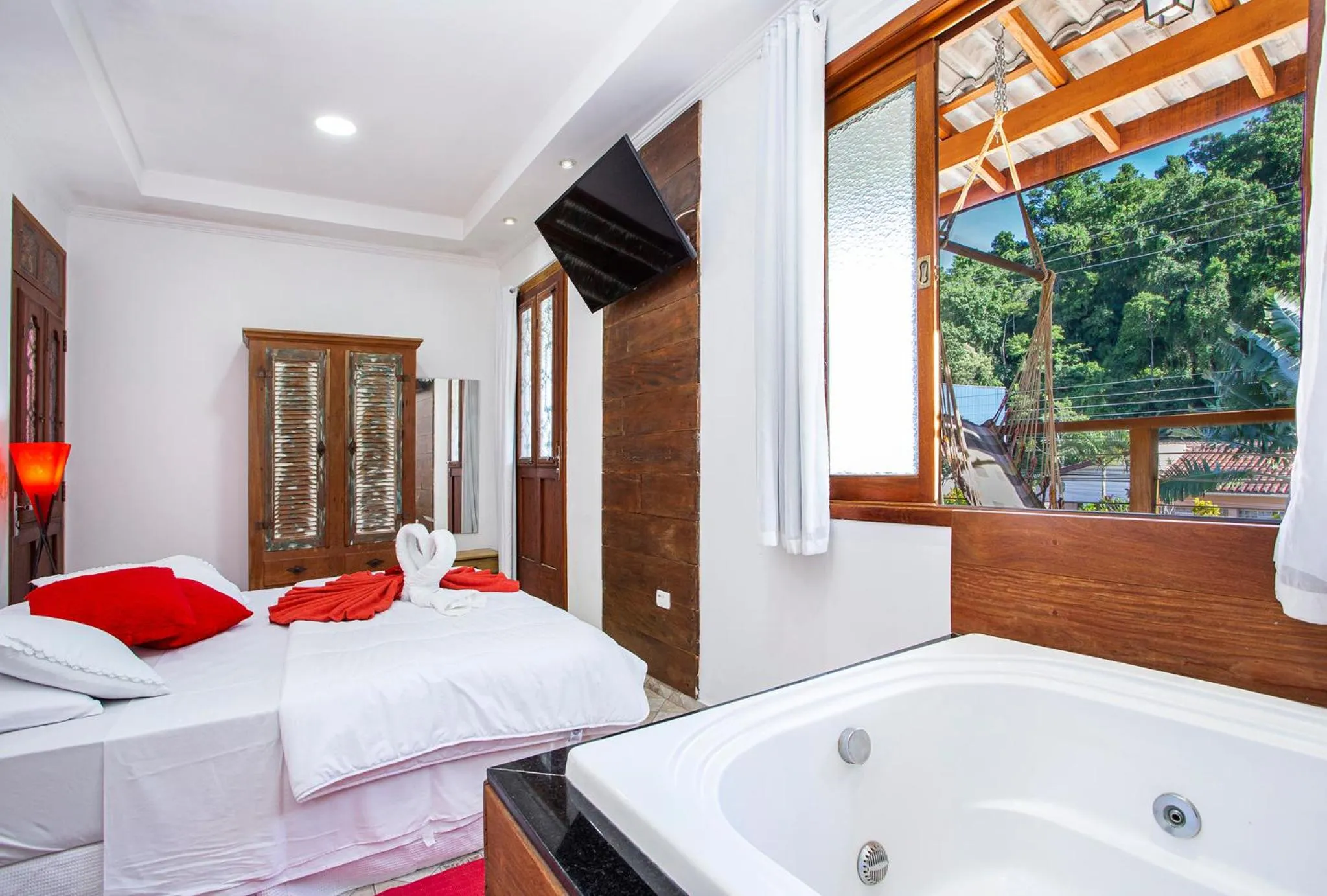 Bedroom, Bed in Pousada Vila Barequeçaba