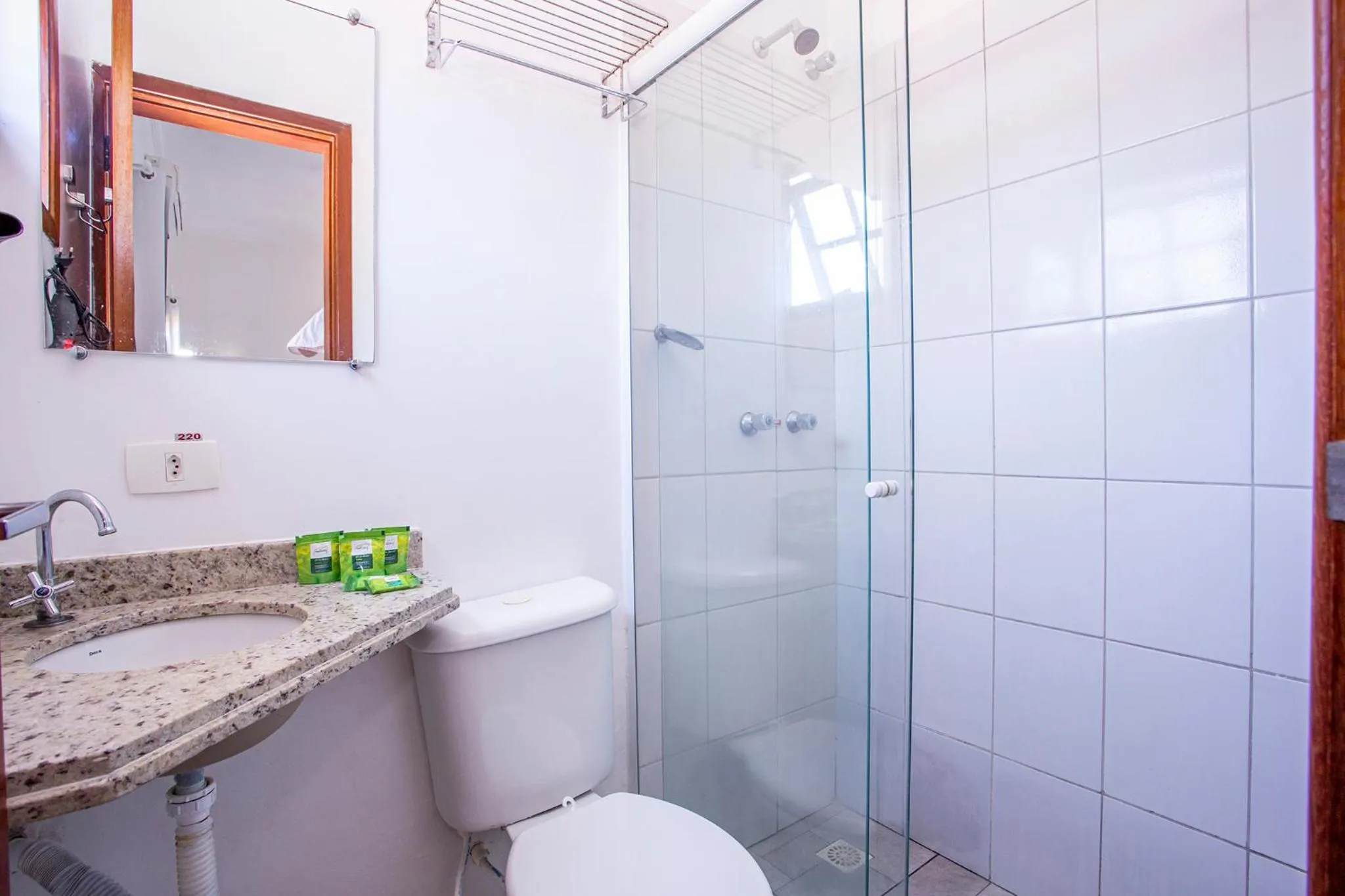 Bathroom in Pousada Vila Barequeçaba