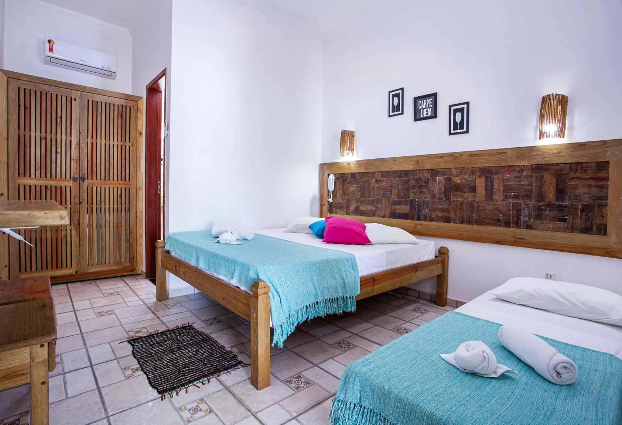 Bedroom, Bed in Pousada Vila Barequeçaba