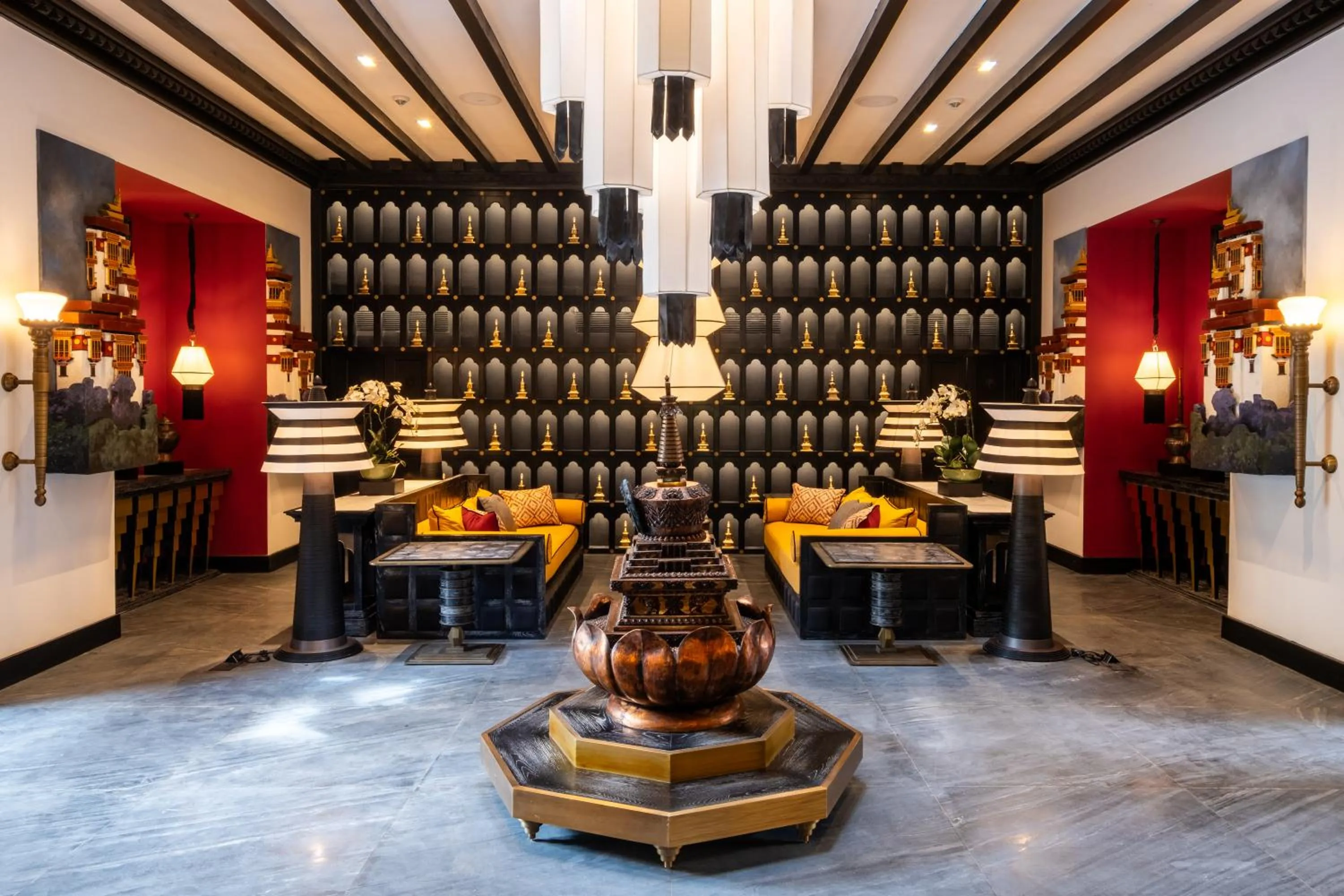 Lobby or reception in Pemako Punakha