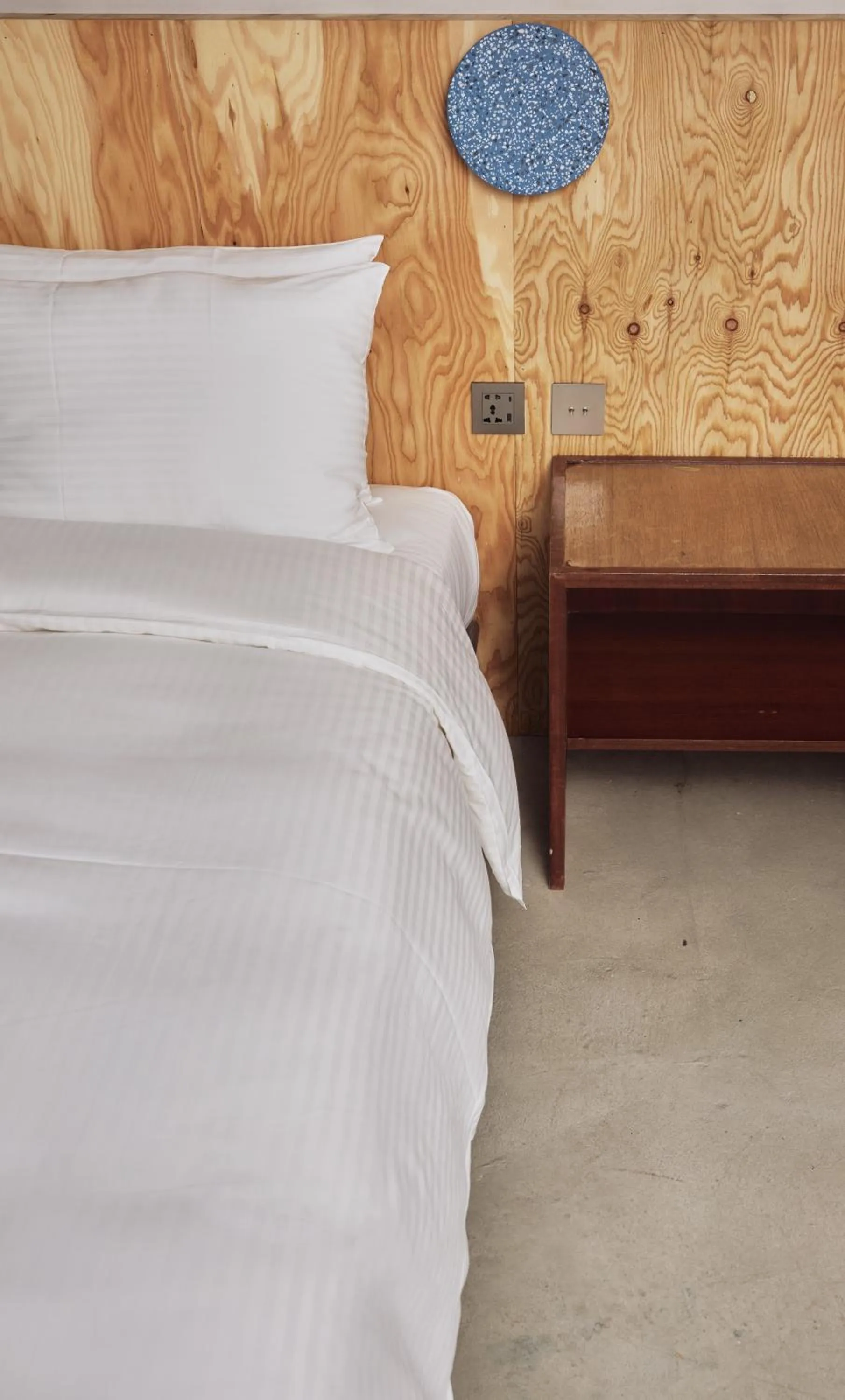 Decorative detail, Bed in The Blue by Just Inn