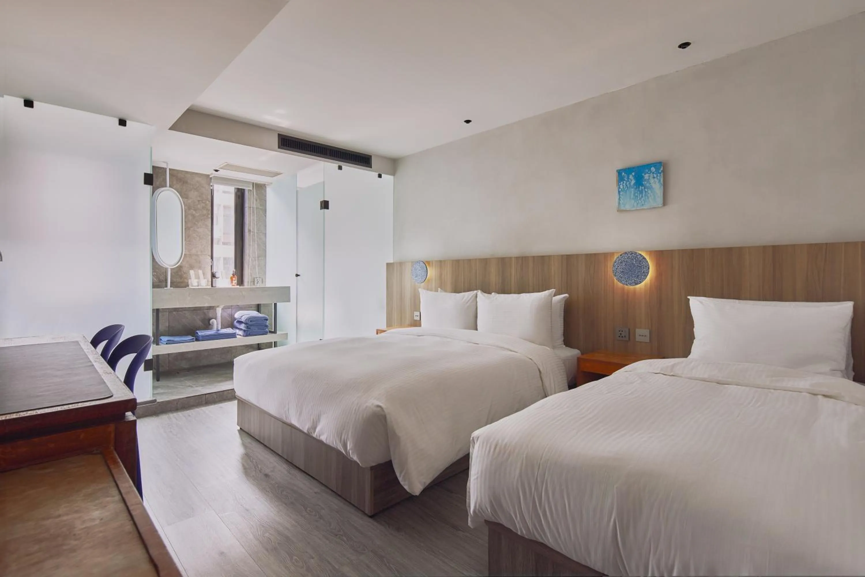 Bed in The Blue by Just Inn