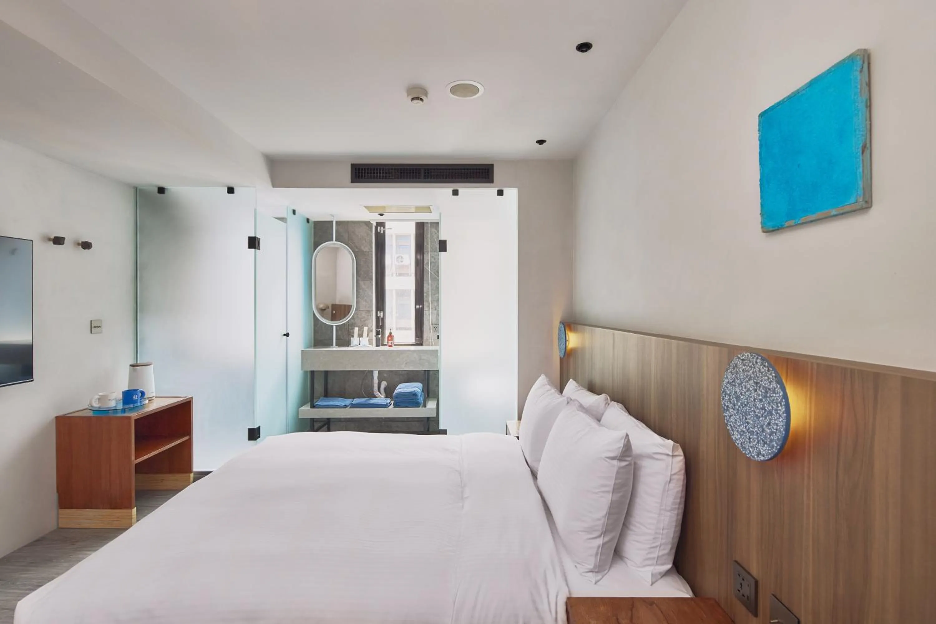 Bed in The Blue by Just Inn