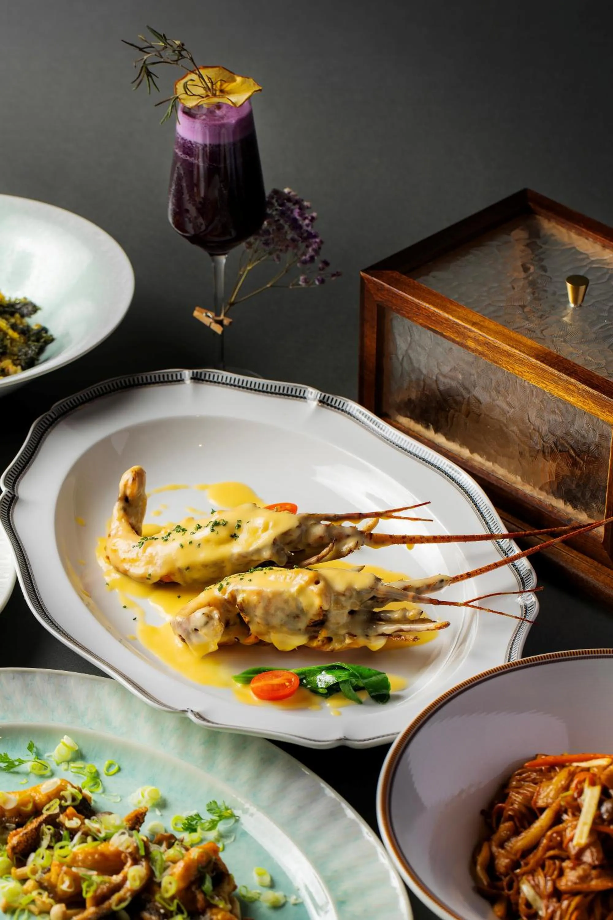 Restaurant/places to eat in The Blue by Just Inn