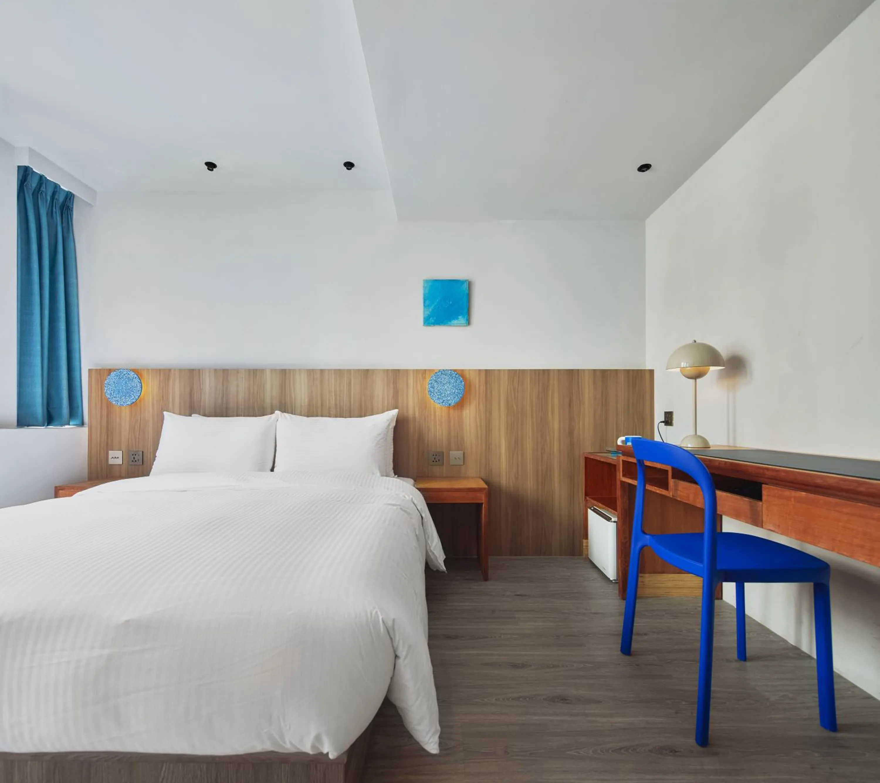 Bed in The Blue by Just Inn