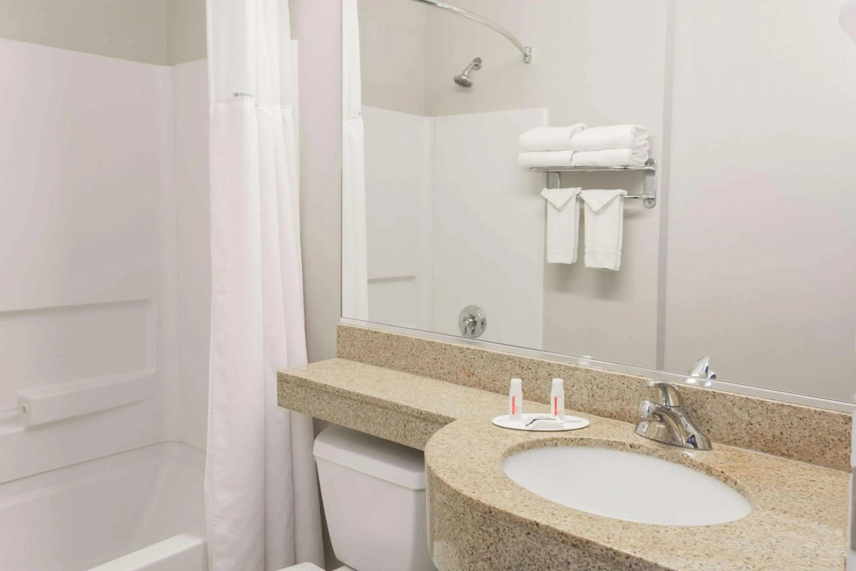 Bathroom in Microtel Inn & Suites by Wyndham Port Charlotte Punta Gorda