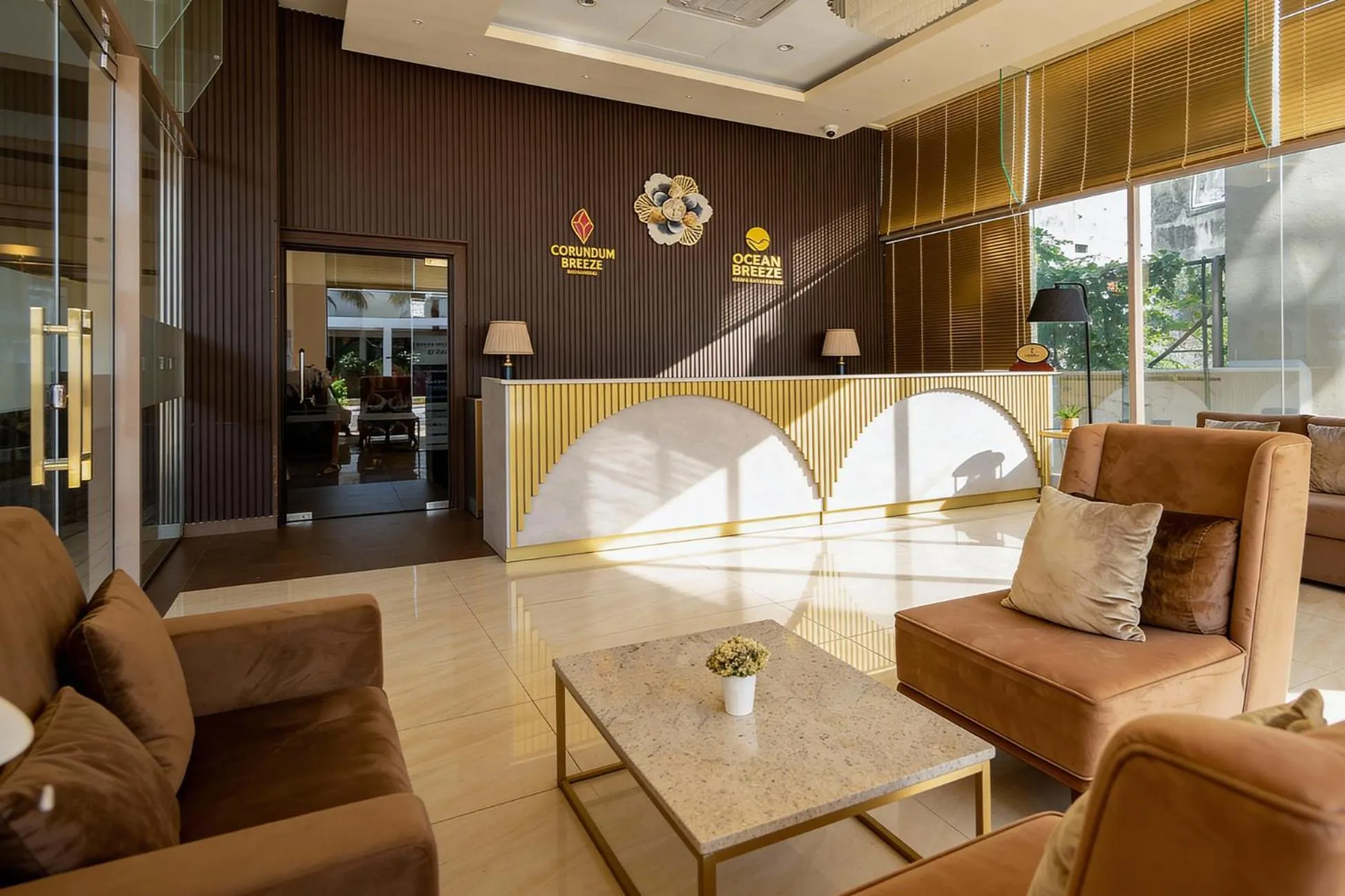 Lobby or reception in Corundum Breeze Negombo