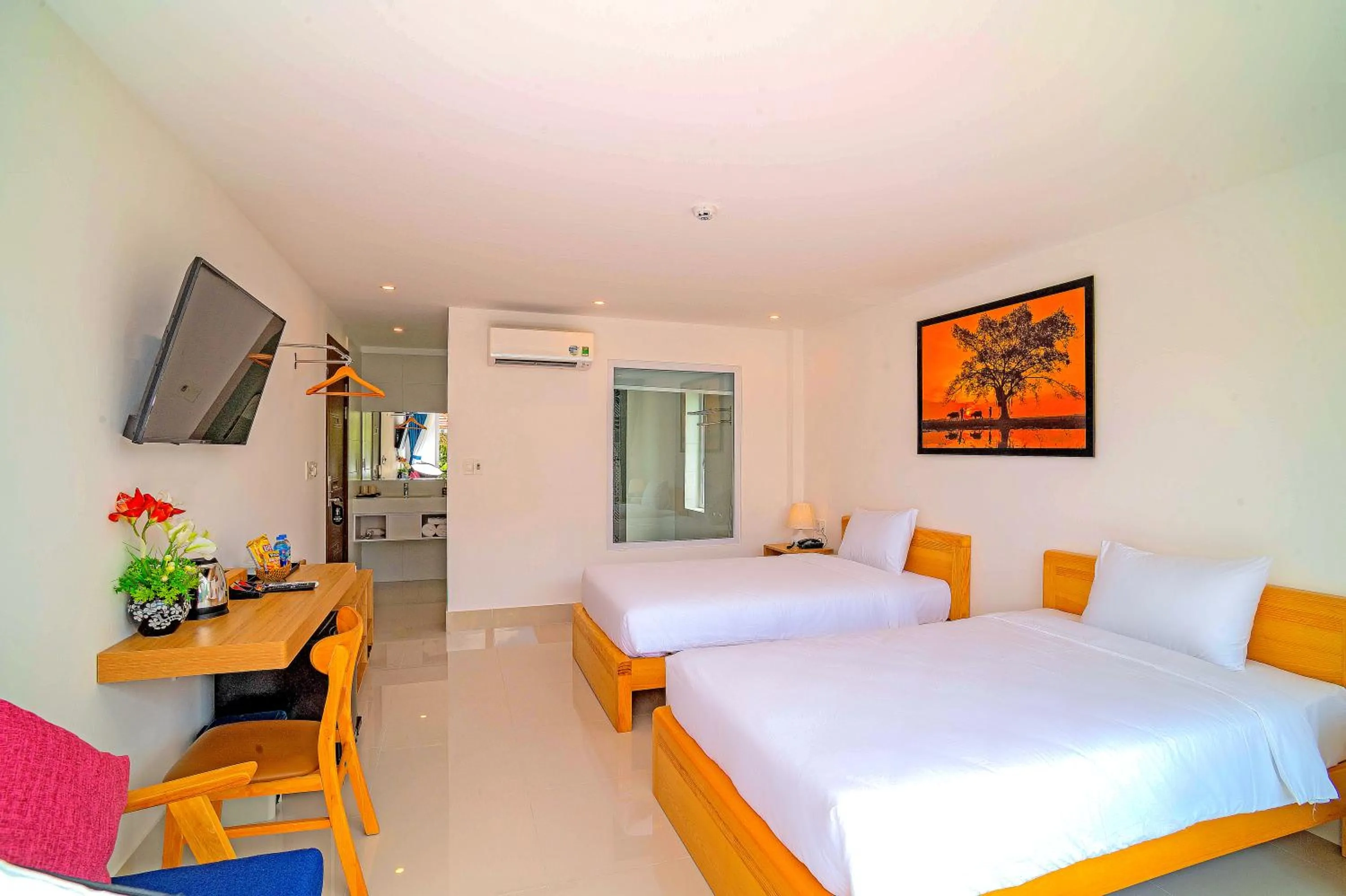 Bed in White House Central Villa