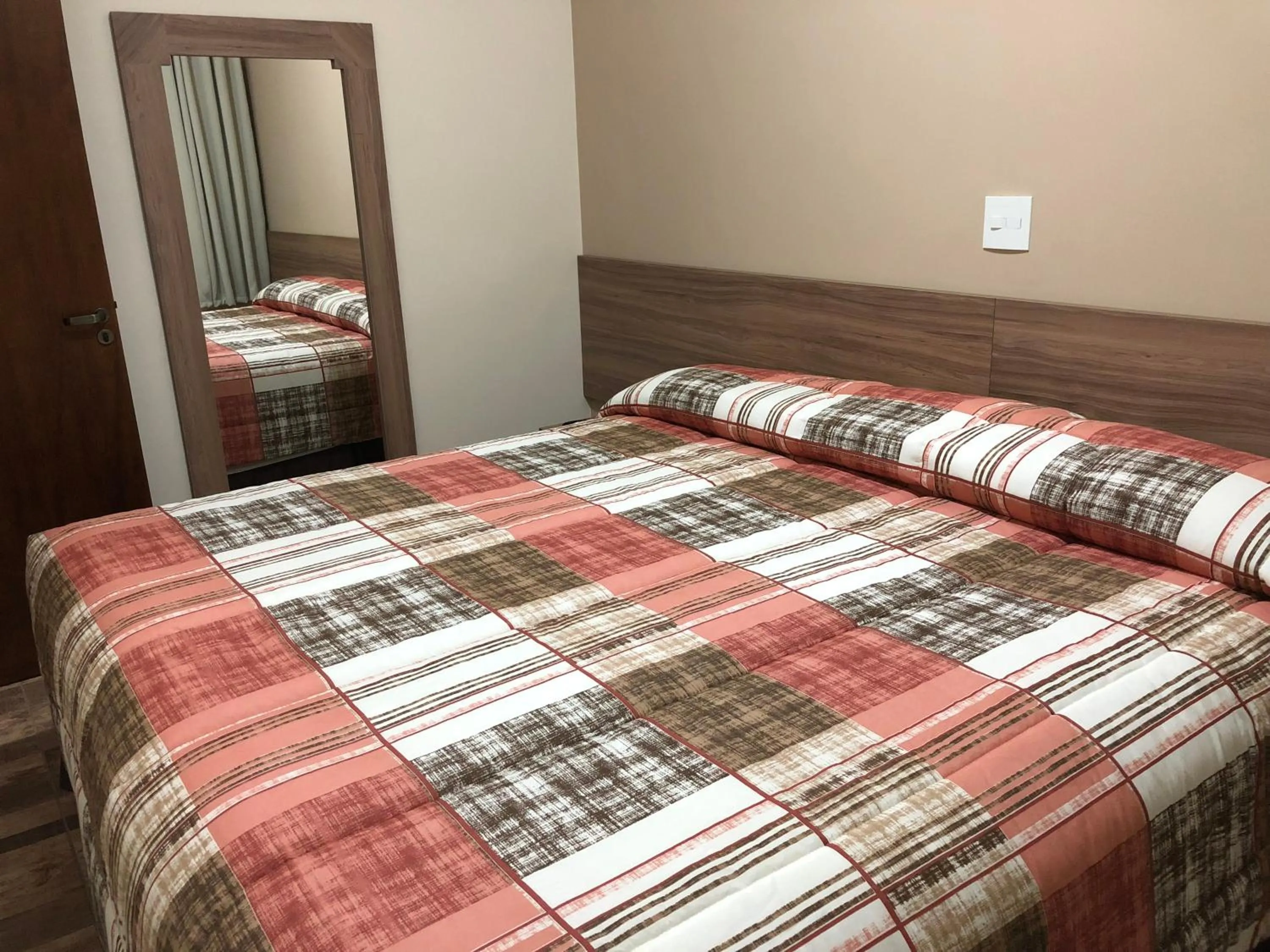 Bed in Resort Fazenda Sao João