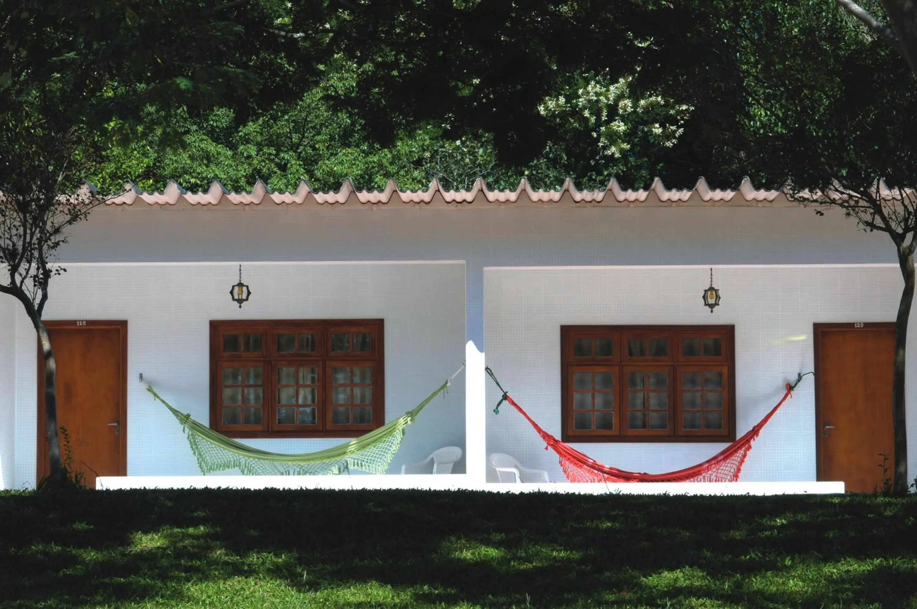 Patio in Resort Fazenda Sao João