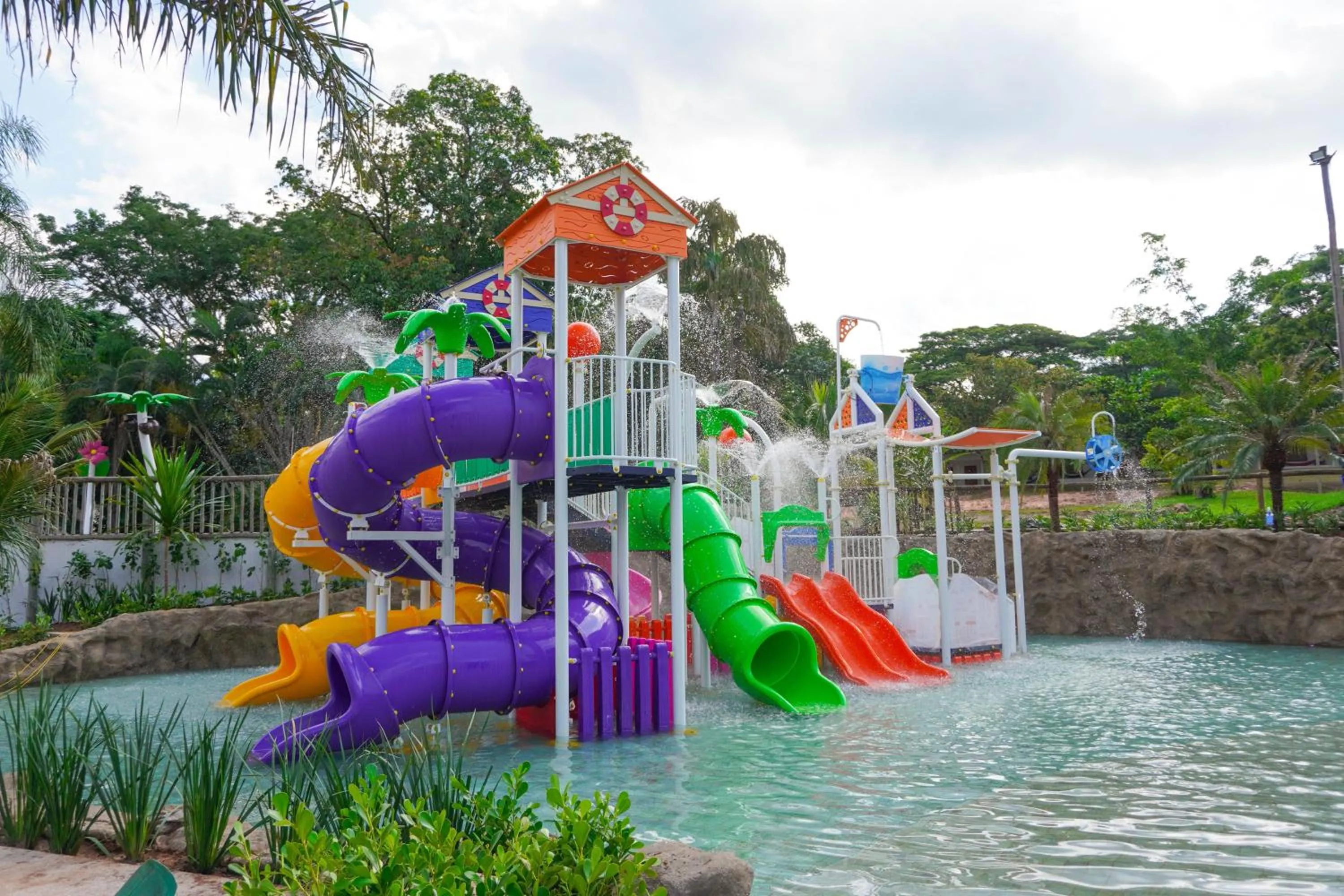 Aqua park in Resort Fazenda Sao João
