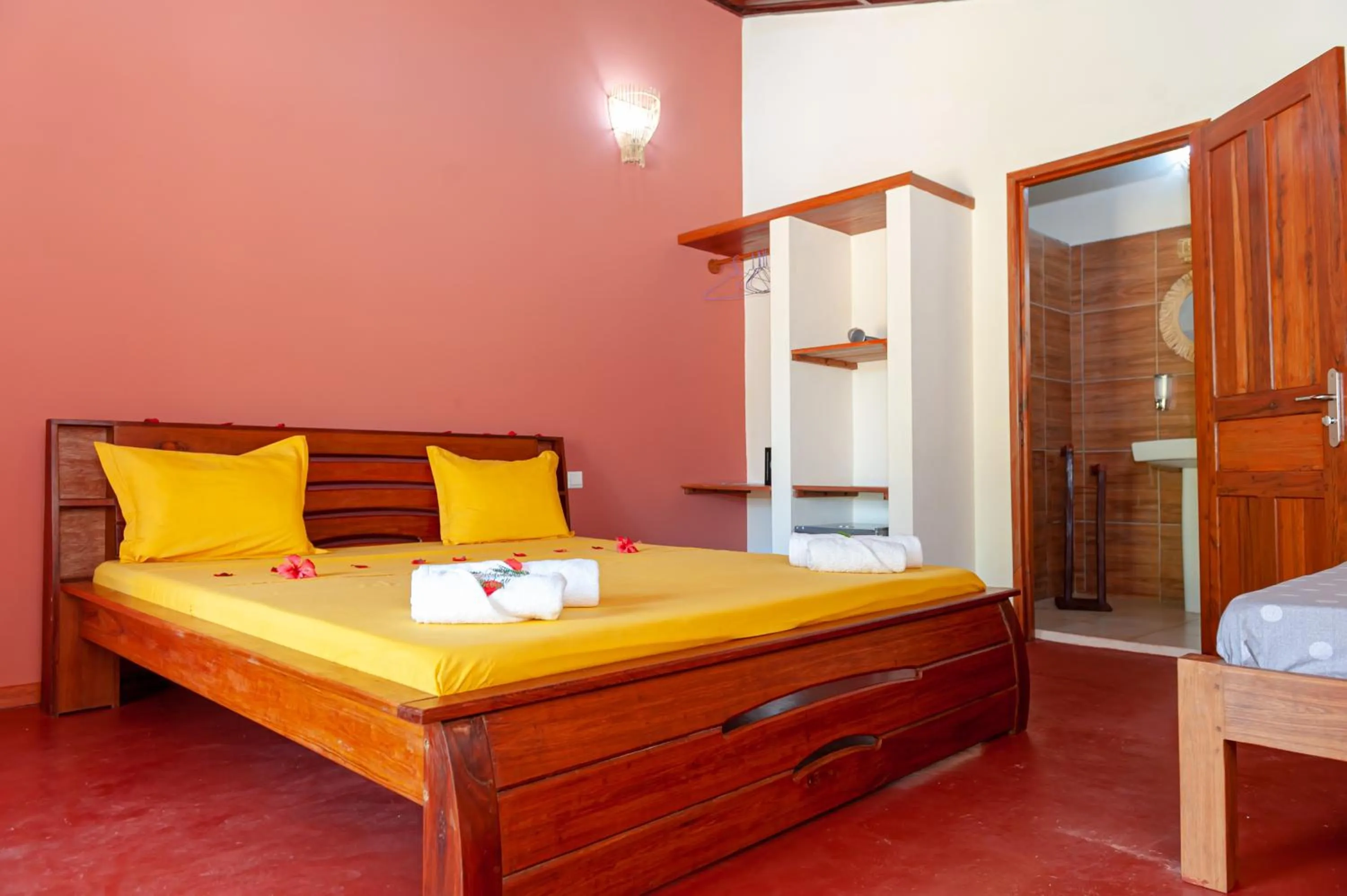 Photo of the whole room, Bed in Blue Sky Resort