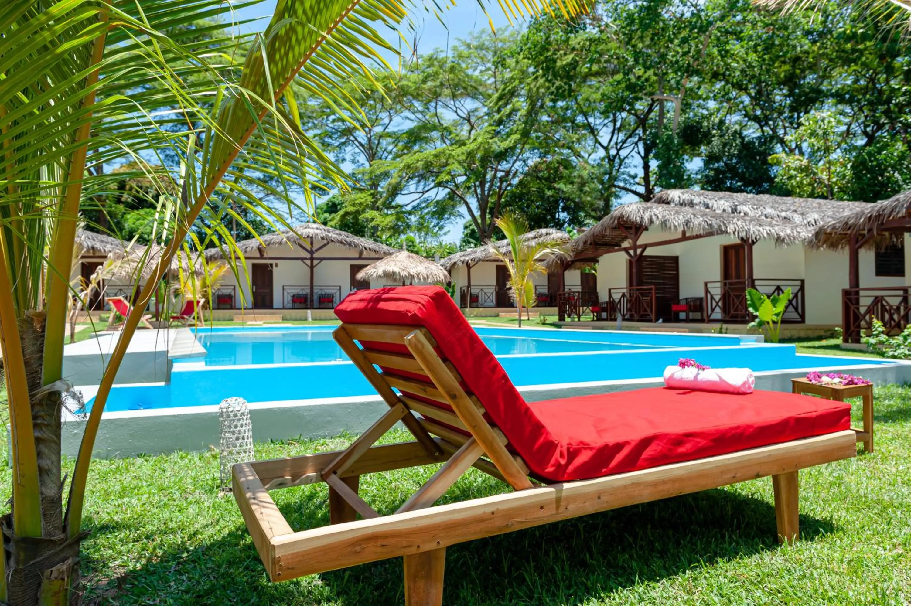 Swimming pool in Blue Sky Resort