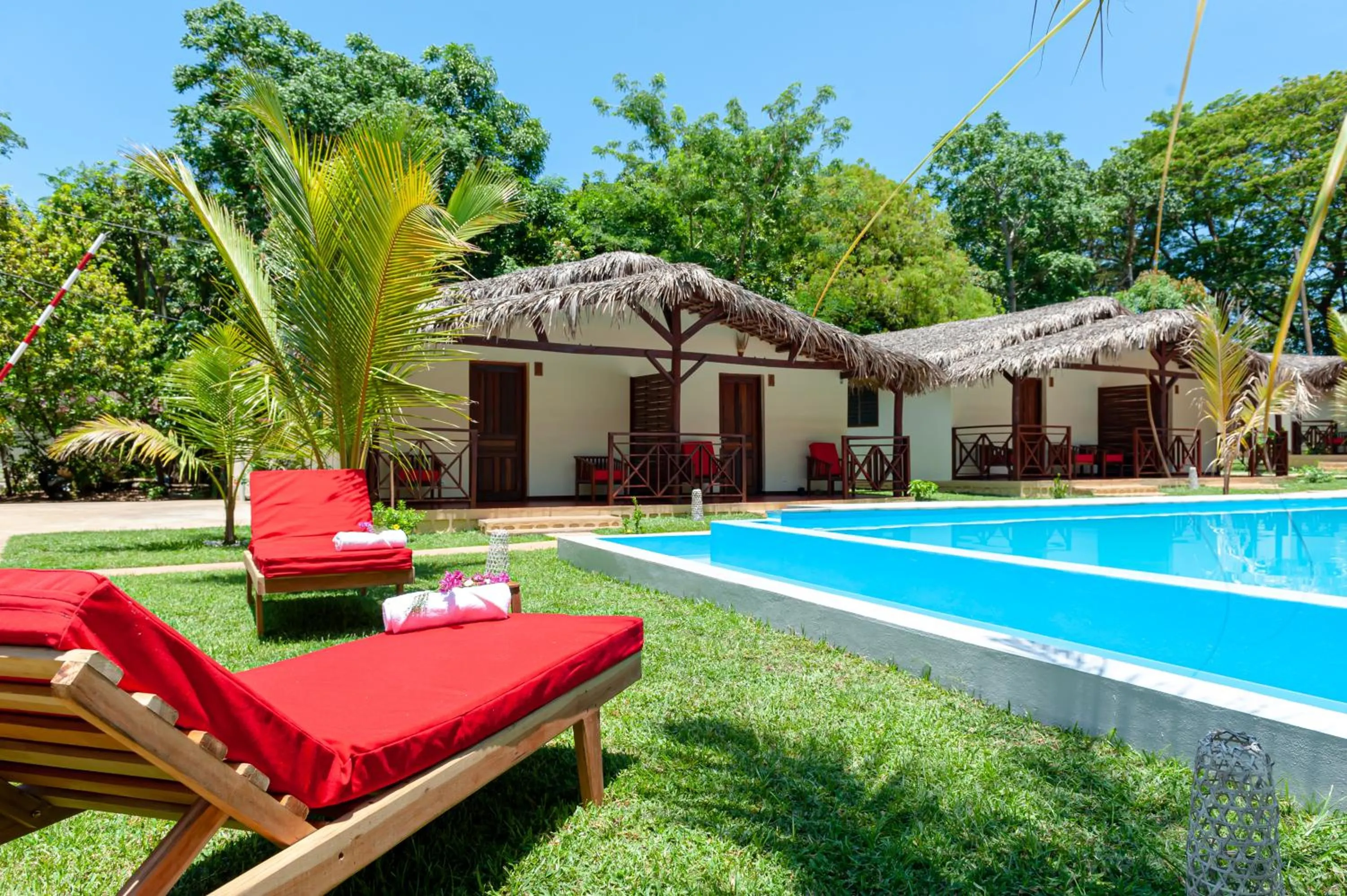 Garden view in Blue Sky Resort