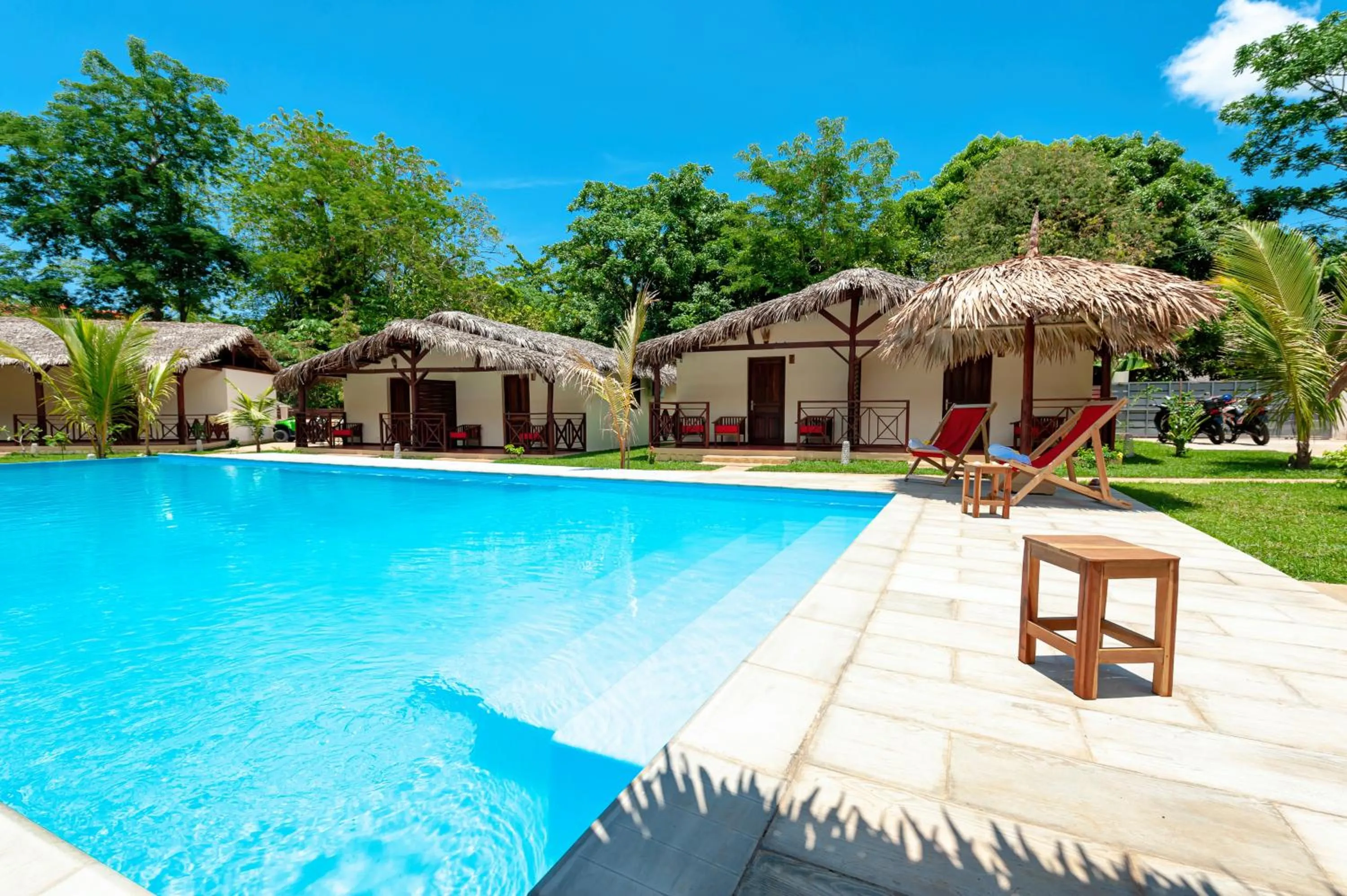 Pool view in Blue Sky Resort