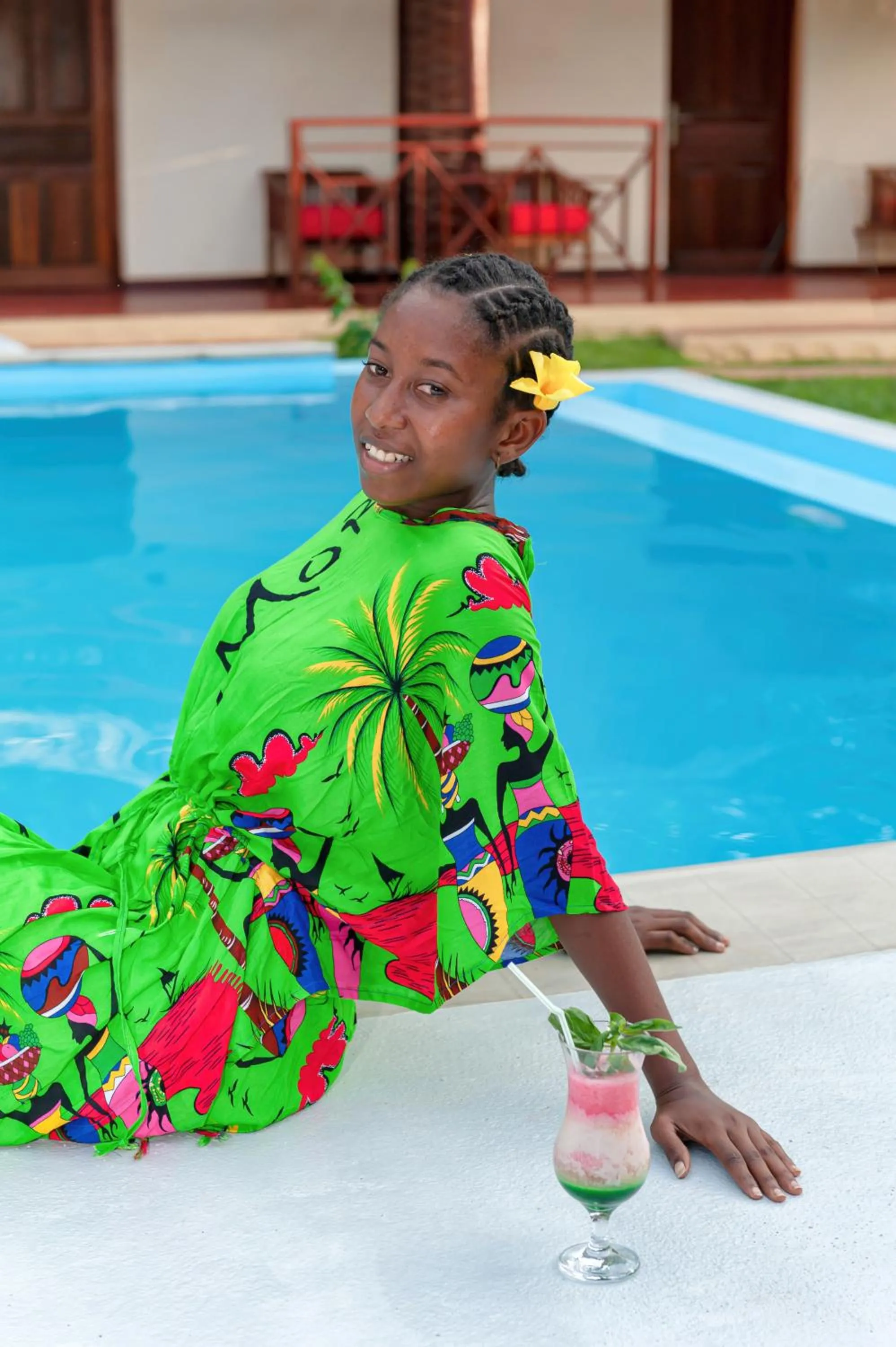 People in Blue Sky Resort