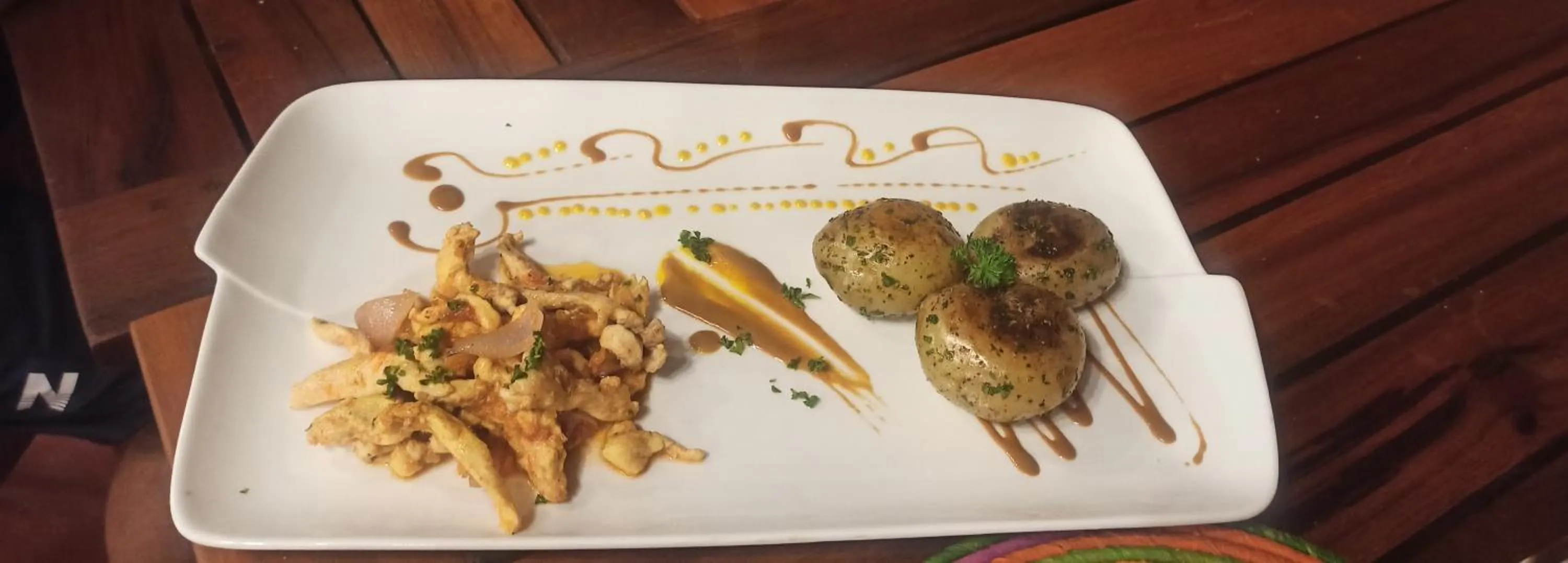 Food and drinks in Blue Sky Resort