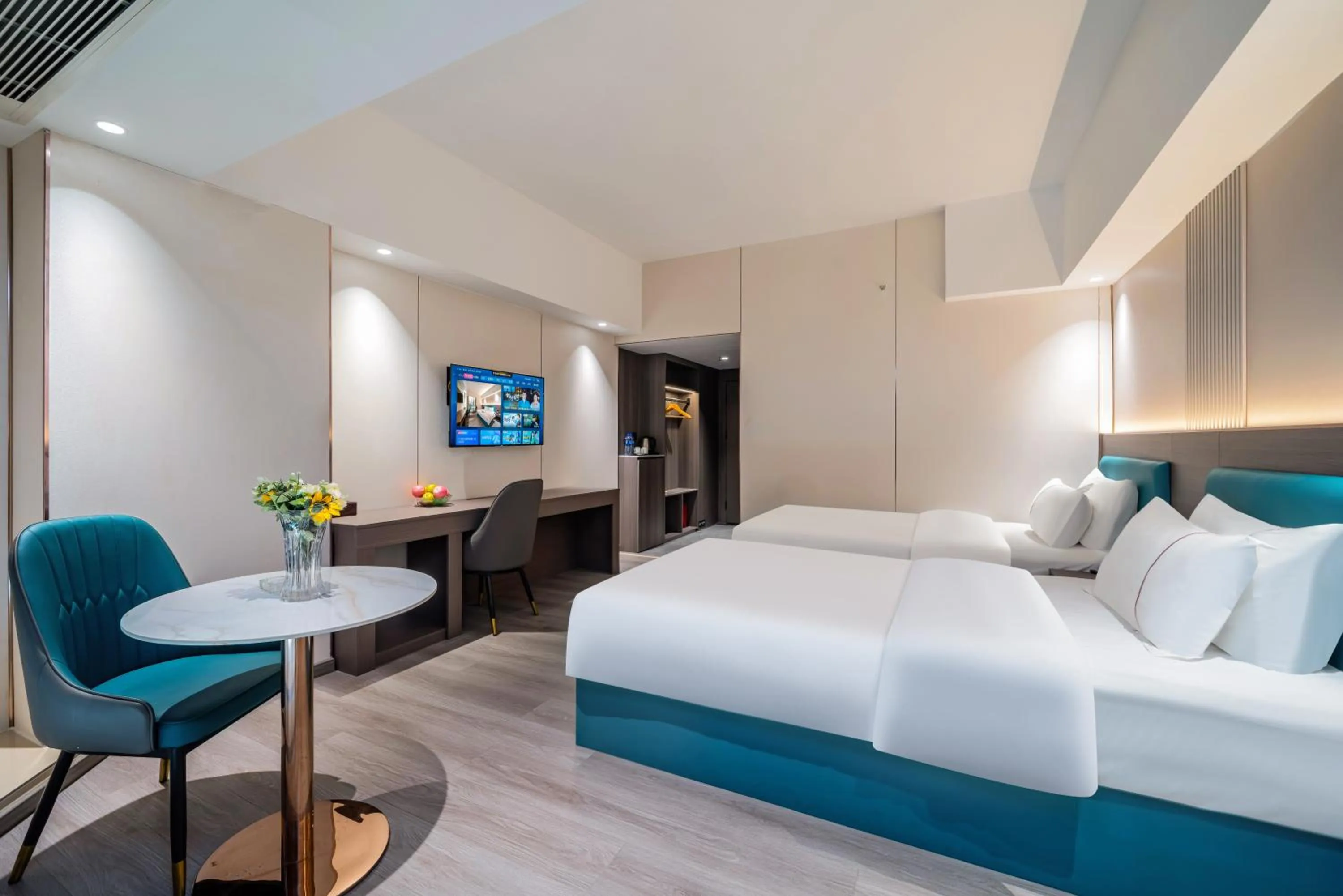 Bedroom, Bed in Mei Gang Hotel