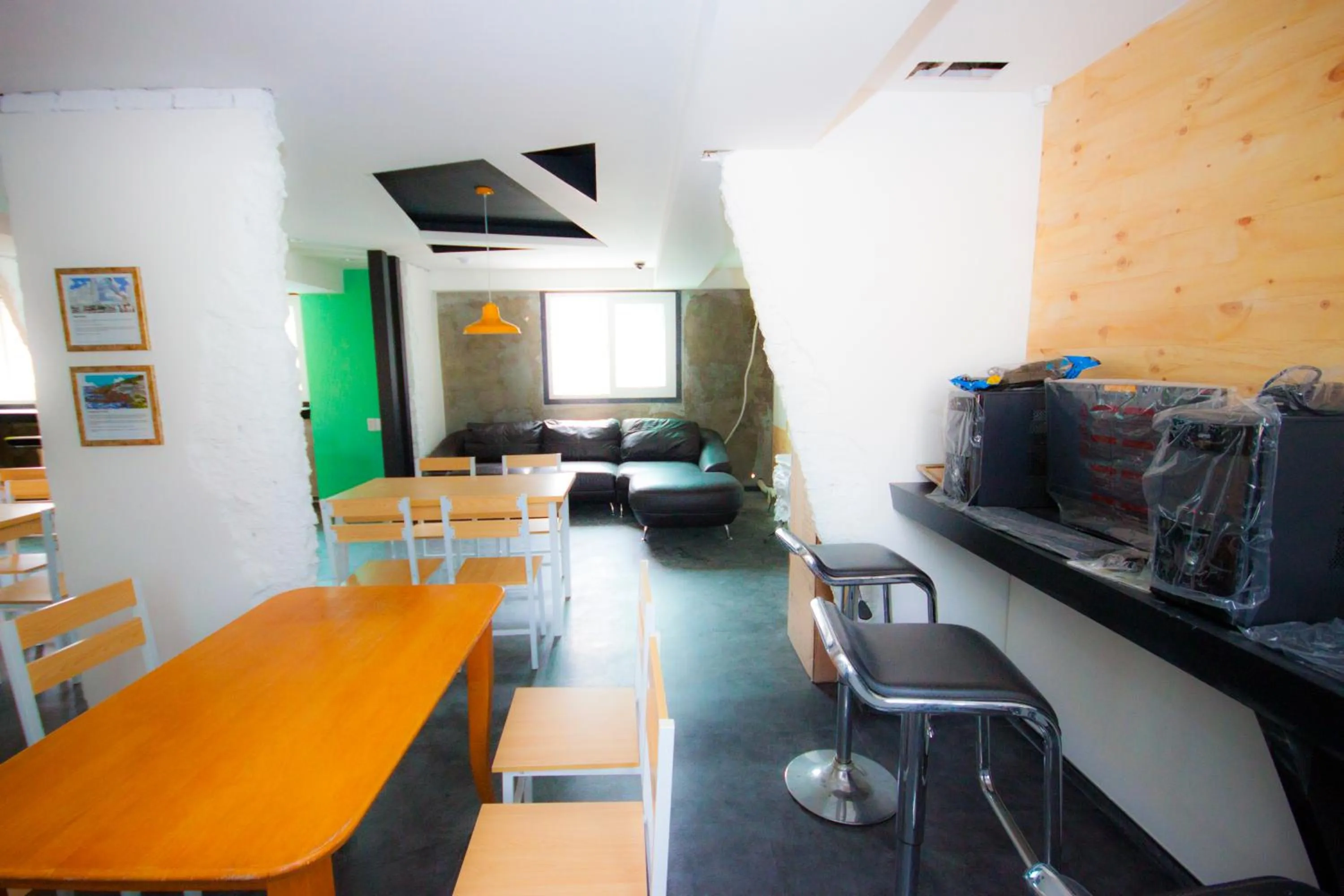 Lobby or reception in Calli Hostel