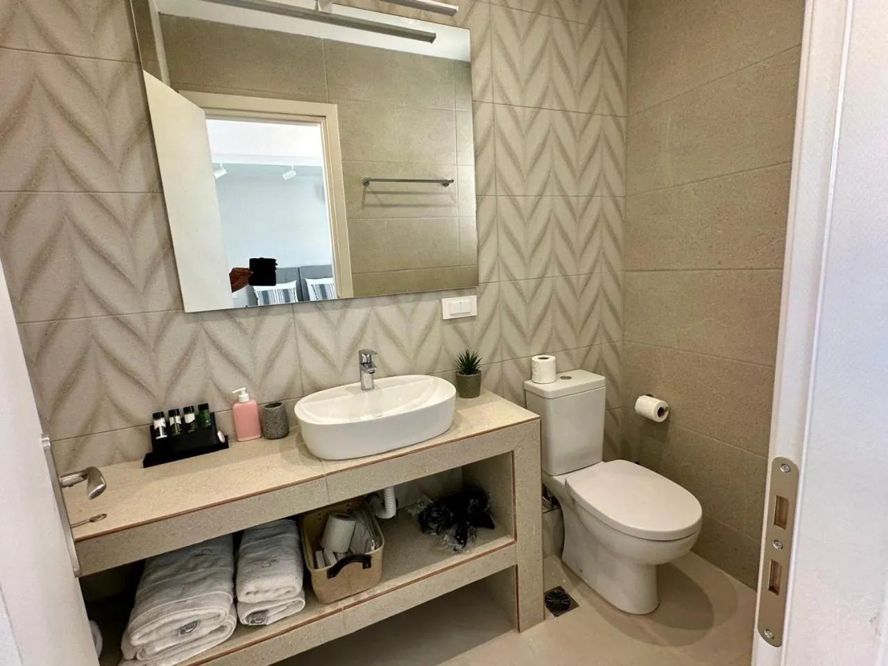Bathroom in AMINA APARTMENTS