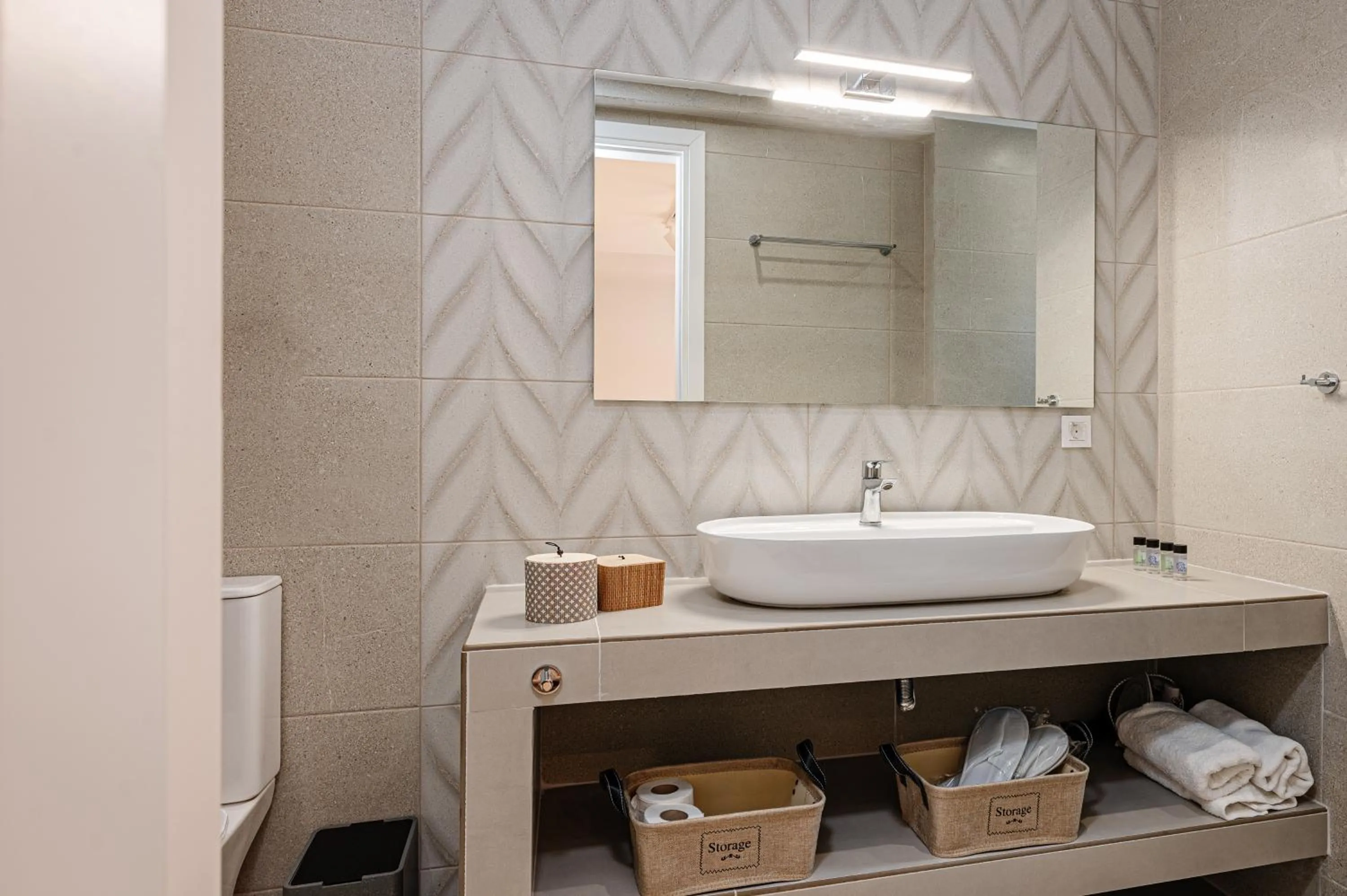 Bathroom in AMINA APARTMENTS