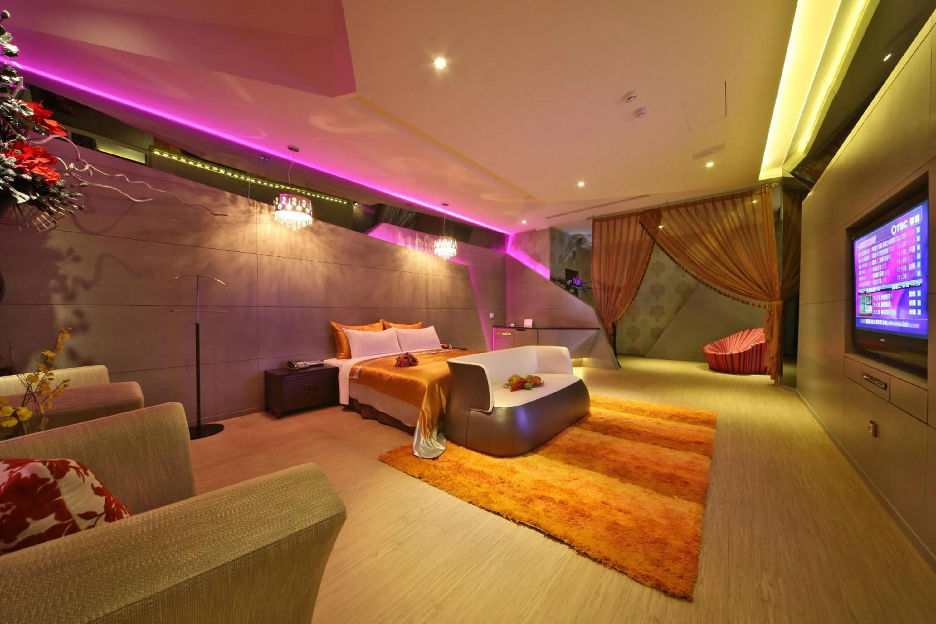 Bed in Han Guan Motel