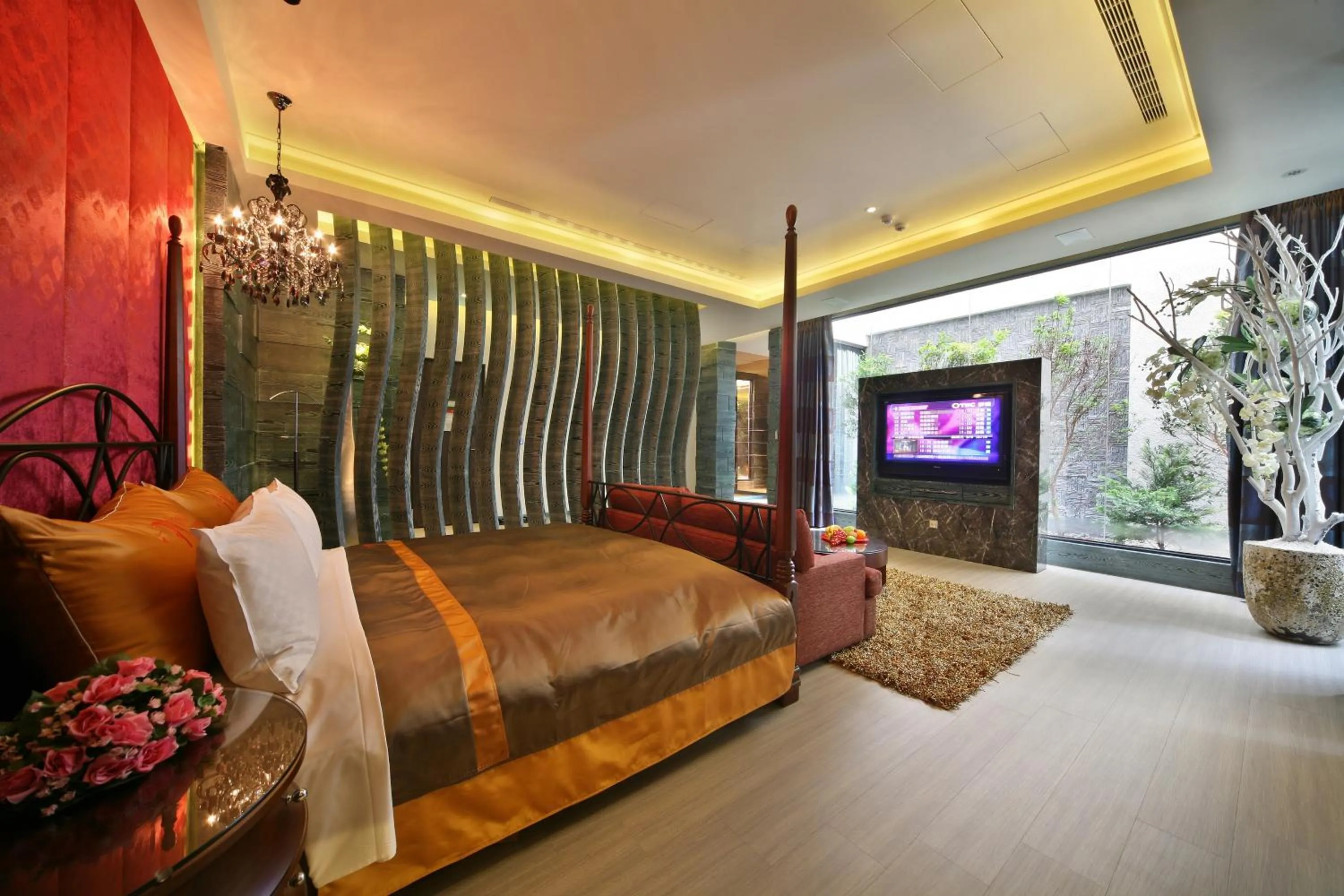 Bed in Han Guan Motel