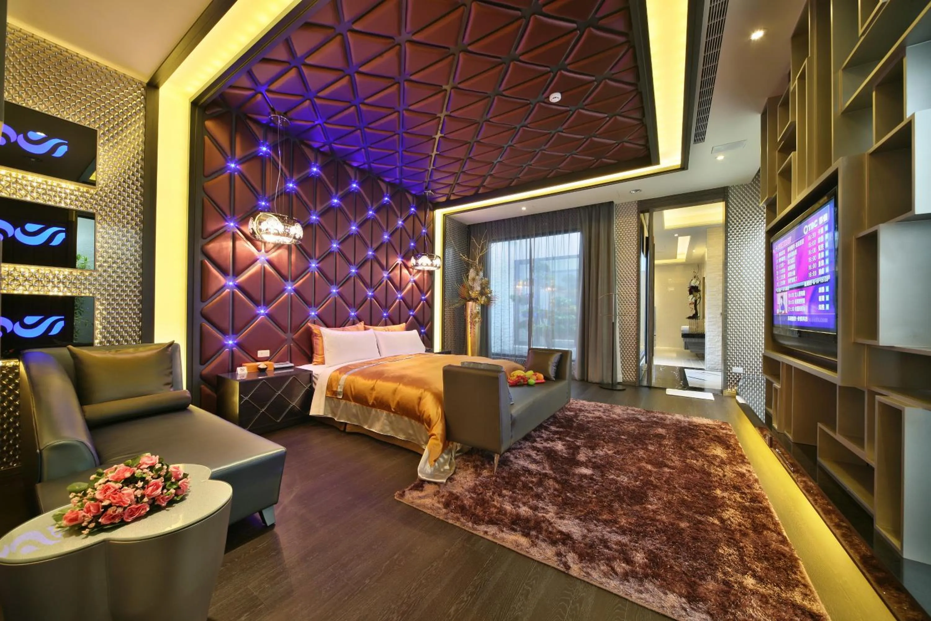 Bed in Han Guan Motel