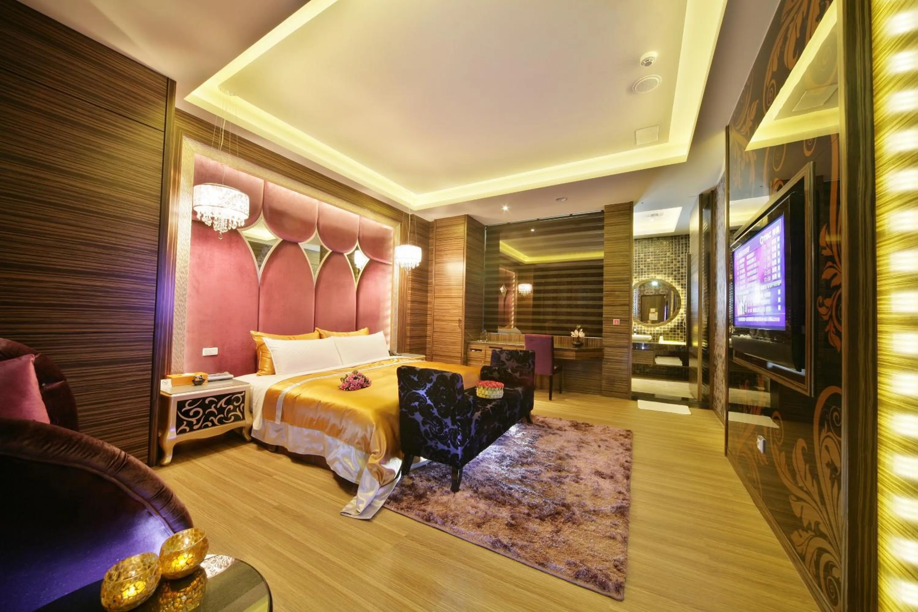 Bed in Han Guan Motel