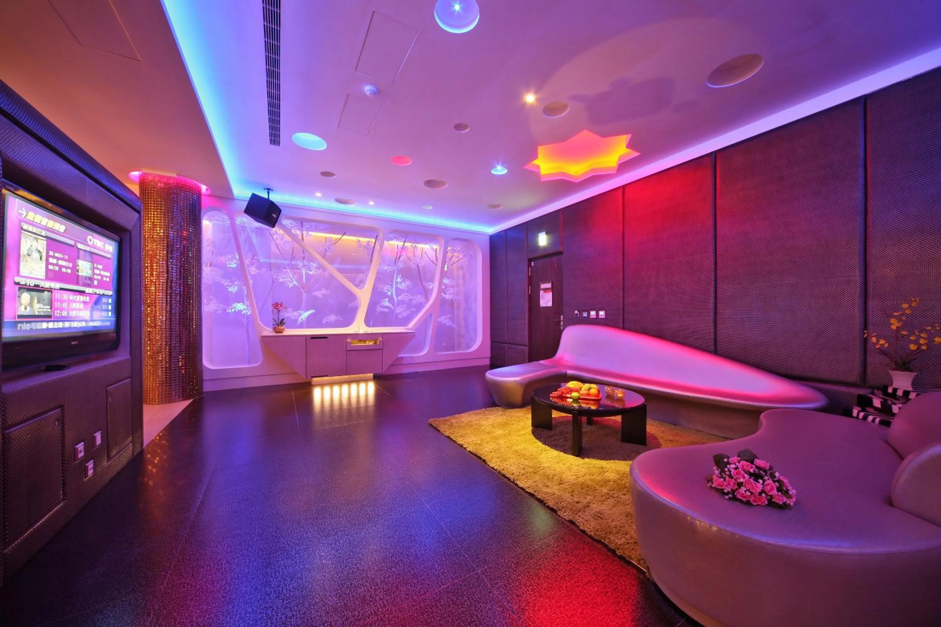 Living room in Han Guan Motel