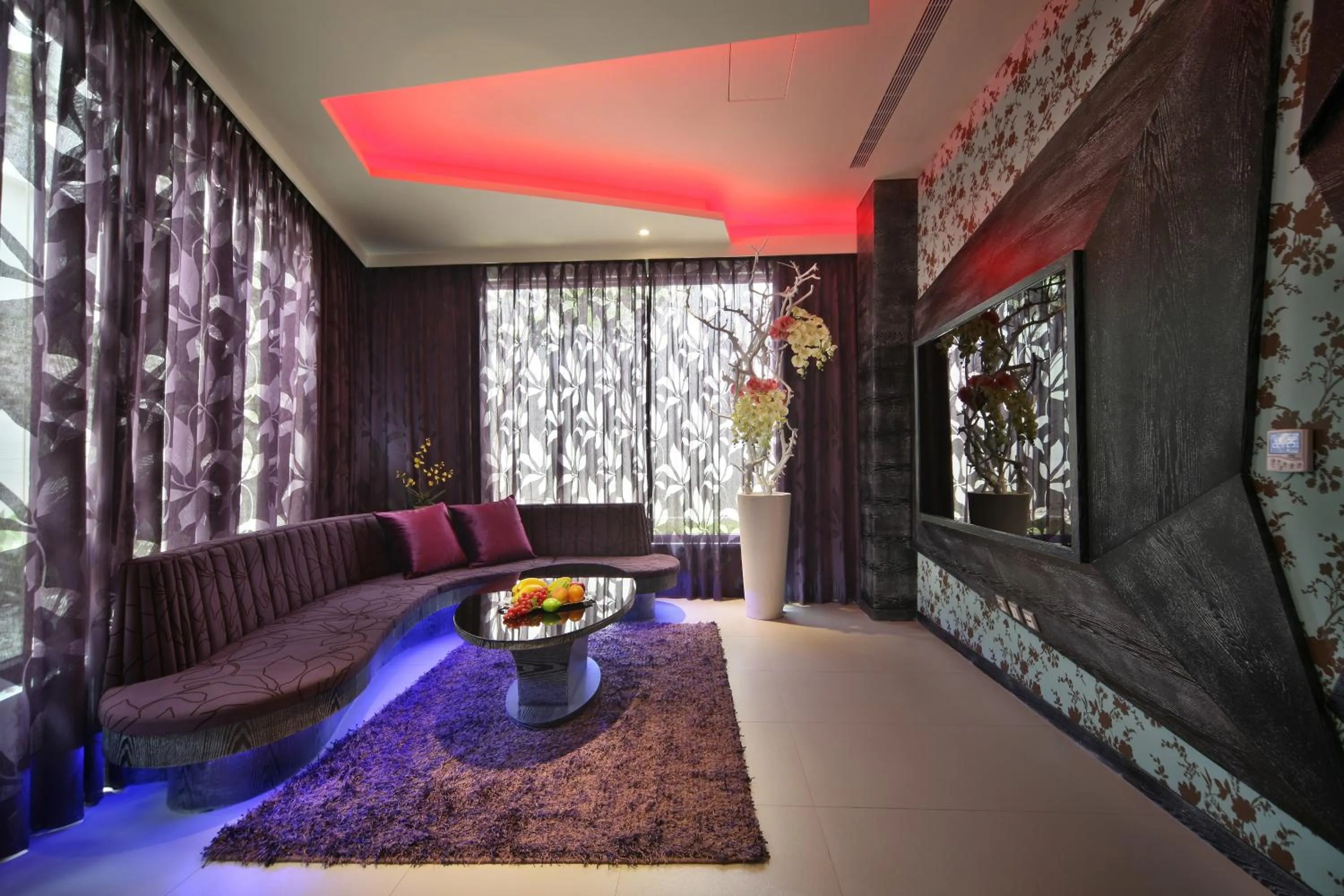 Living room in Han Guan Motel