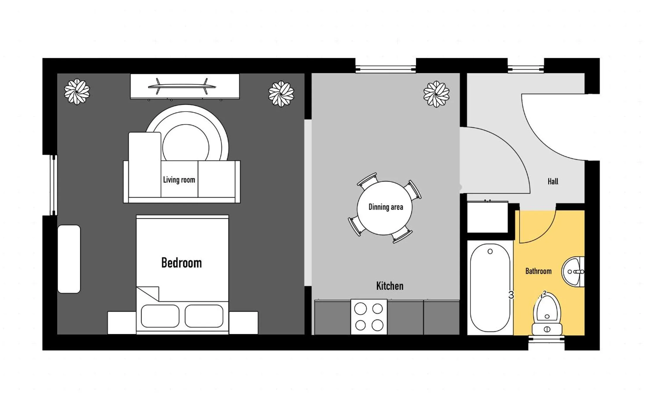 Floor plan in Nosticova Heritage