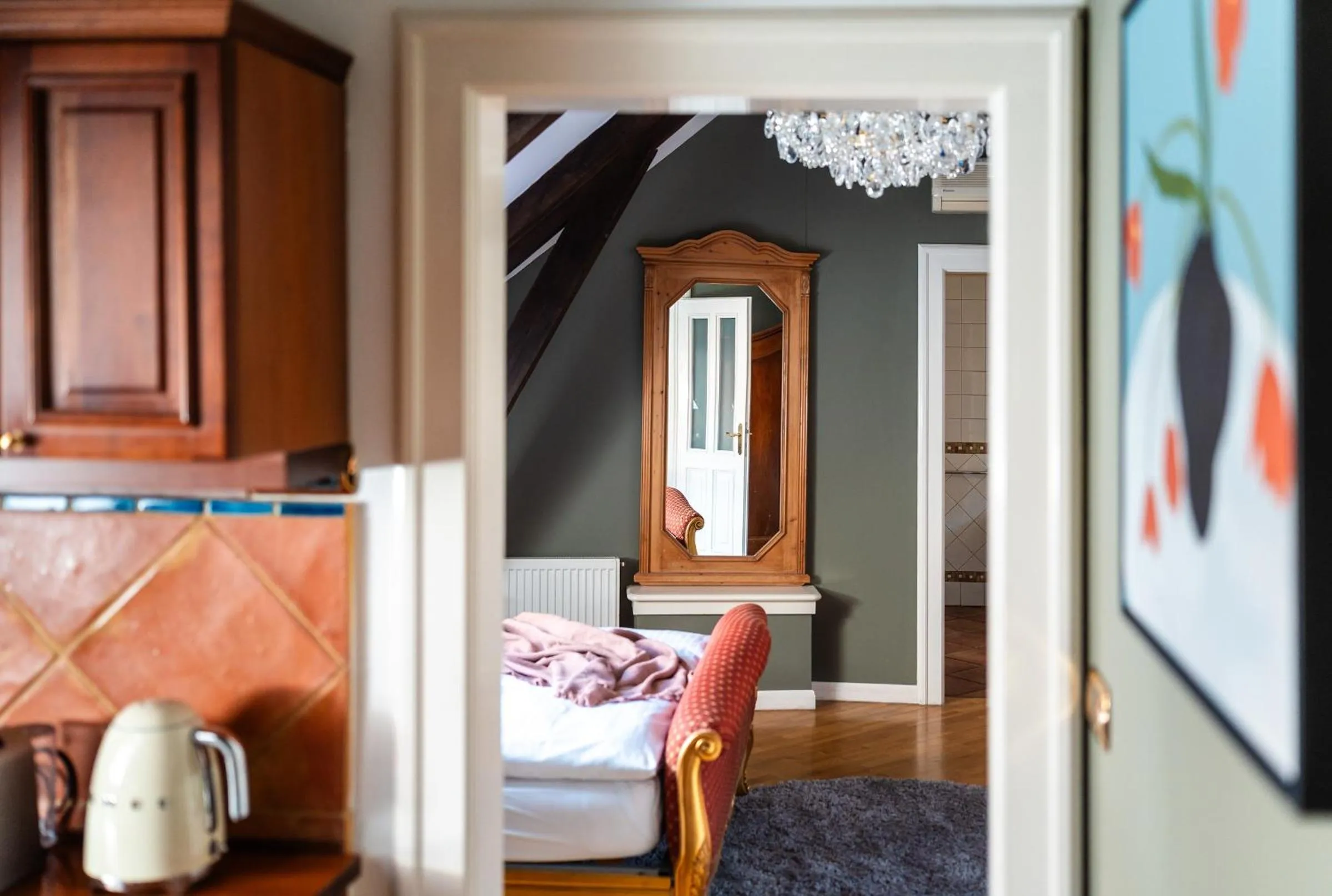 Decorative detail, Bed in Nosticova Heritage