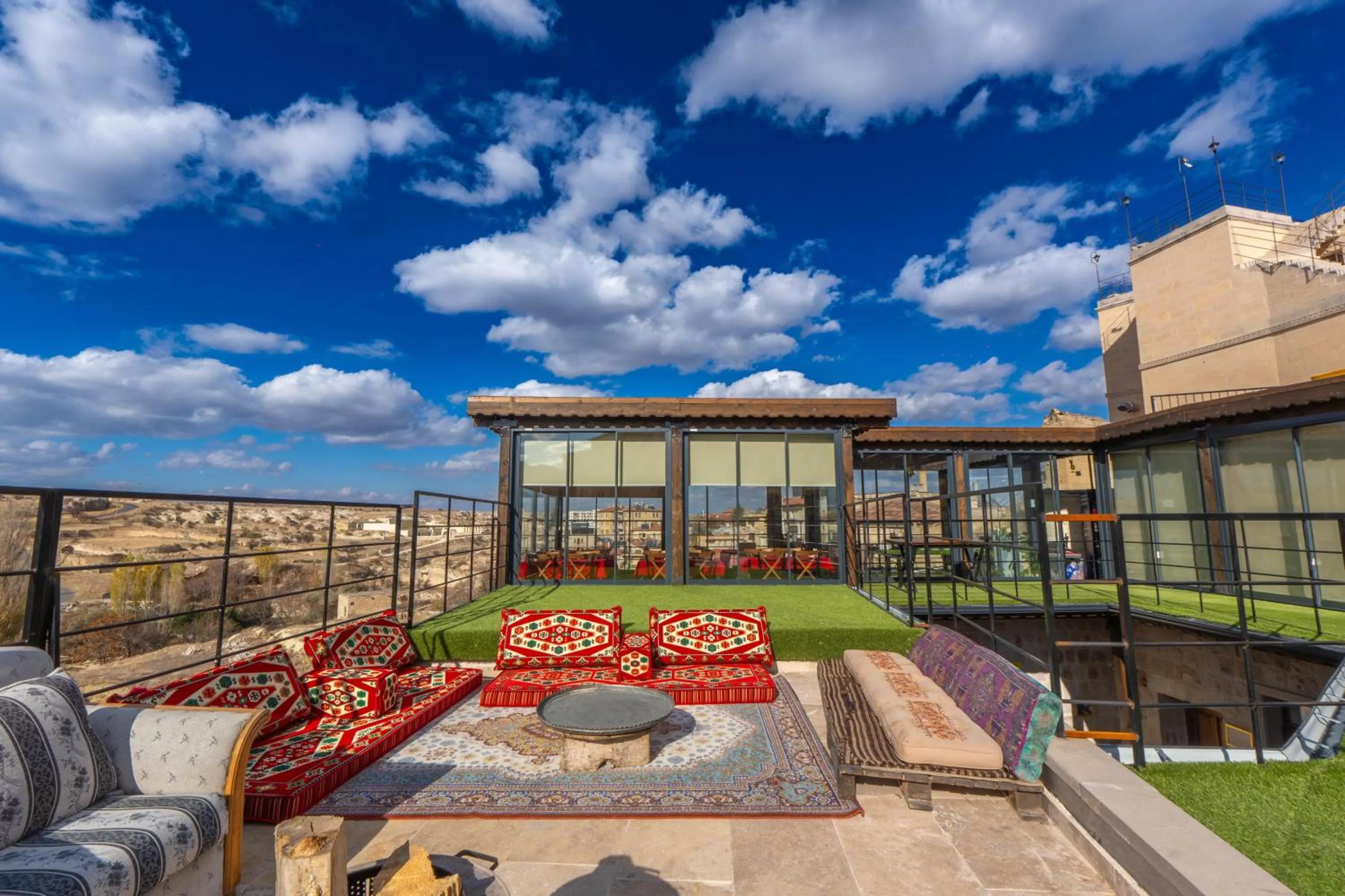 Balcony/Terrace in Belenus Cave House