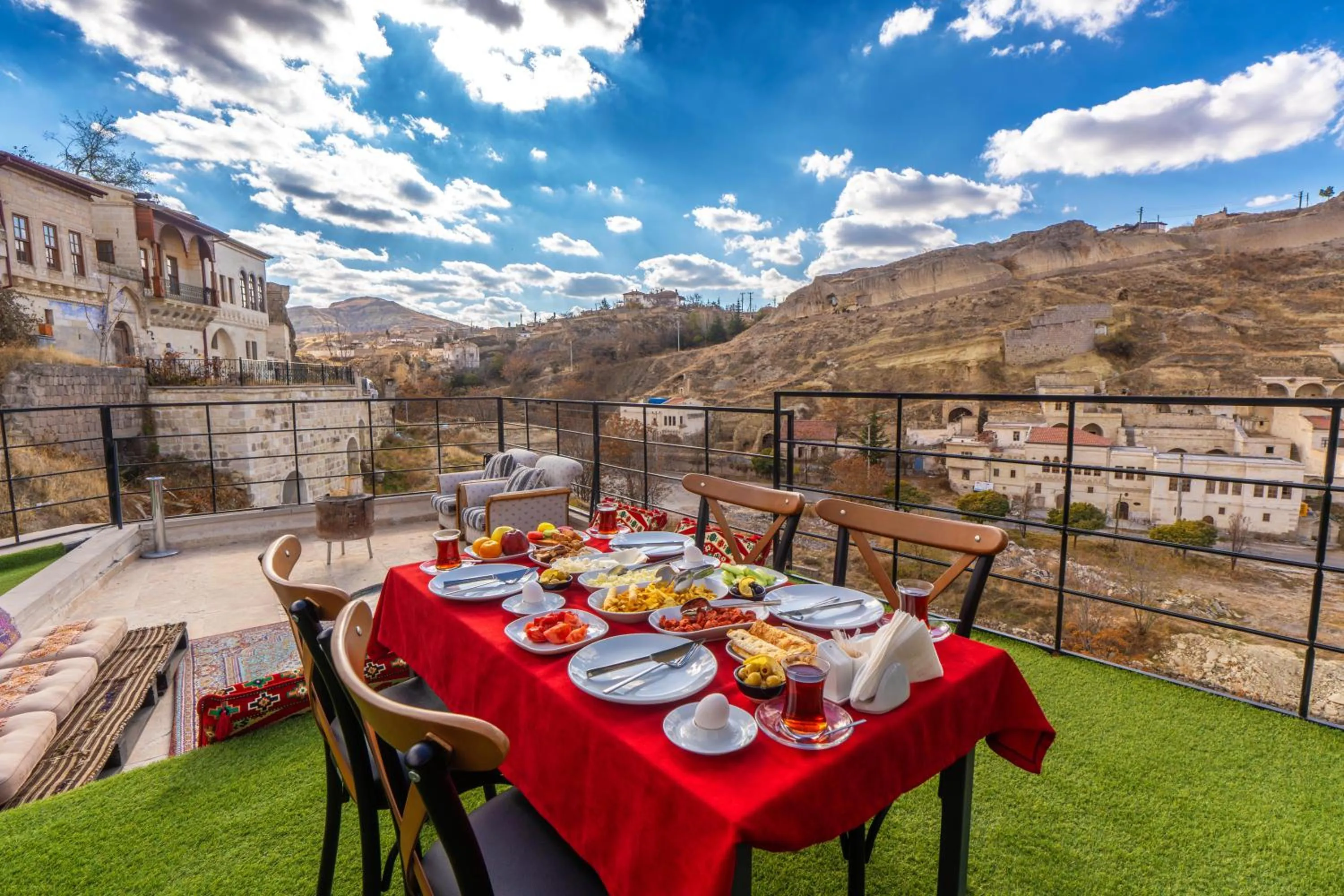 Natural landscape in Belenus Cave House
