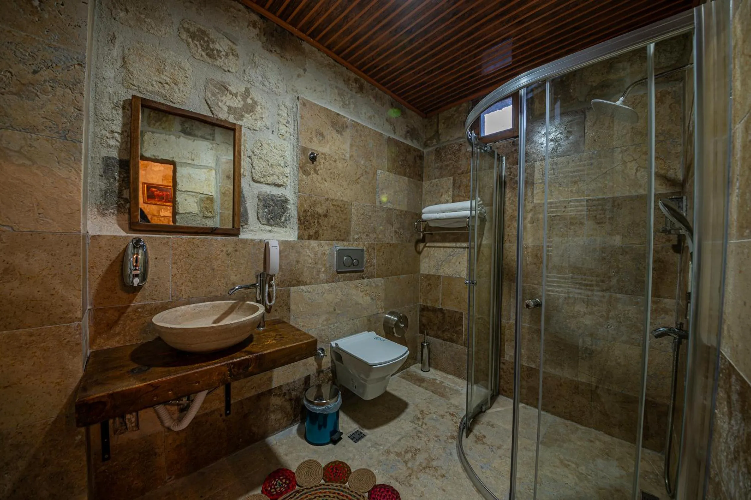Shower in Belenus Cave House