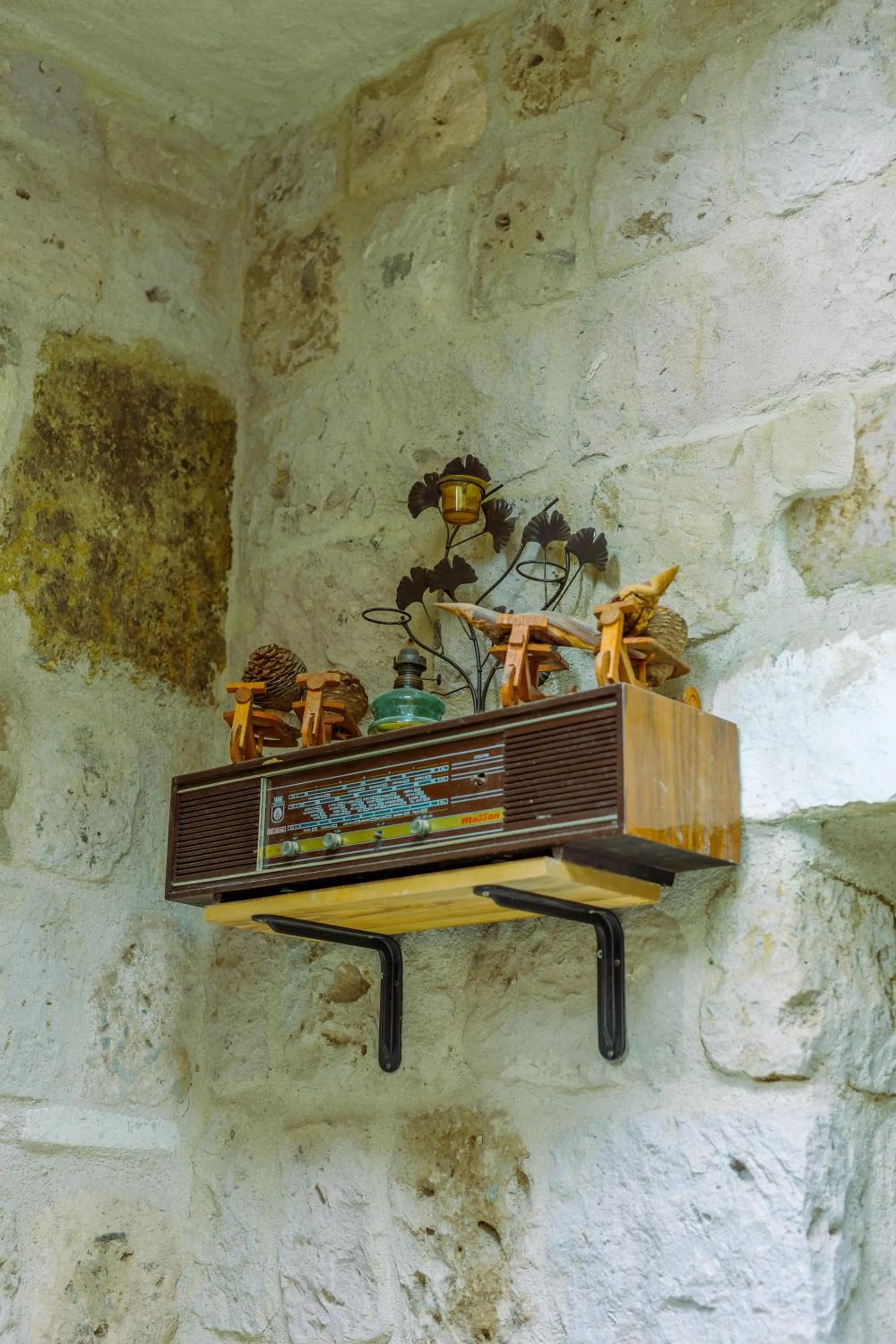 Decorative detail in Belenus Cave House