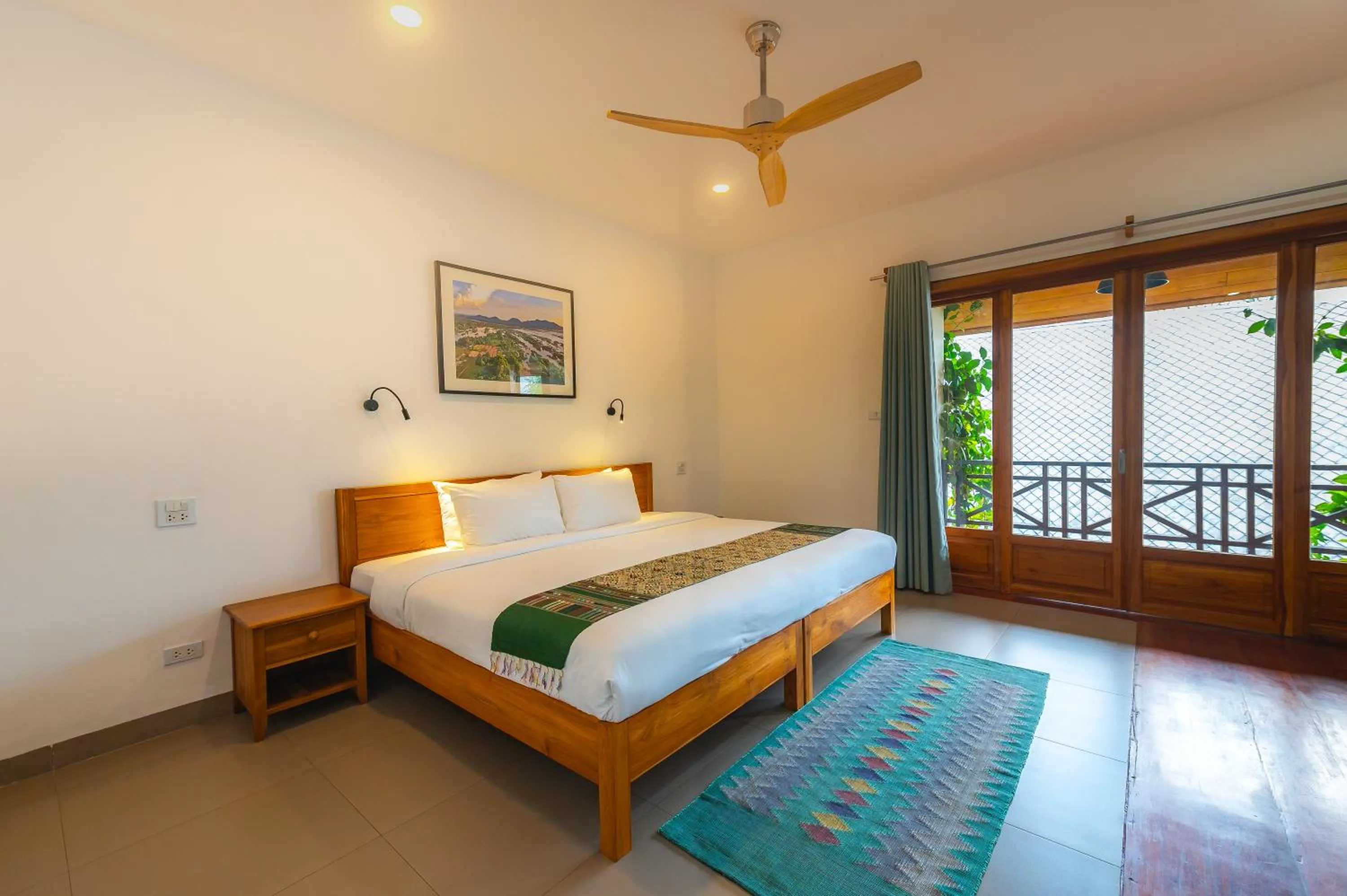 Bed in Madilao Hotel