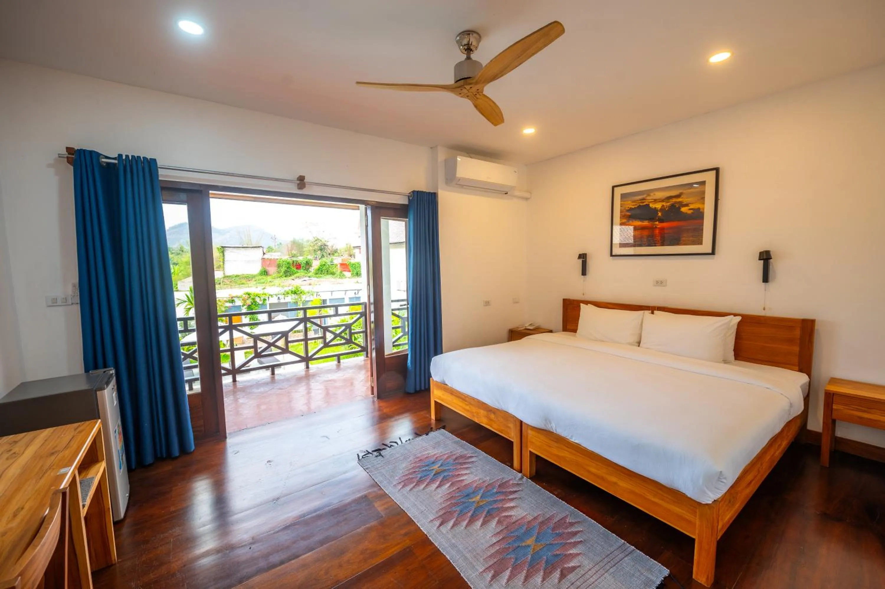 Bed in Madilao Hotel